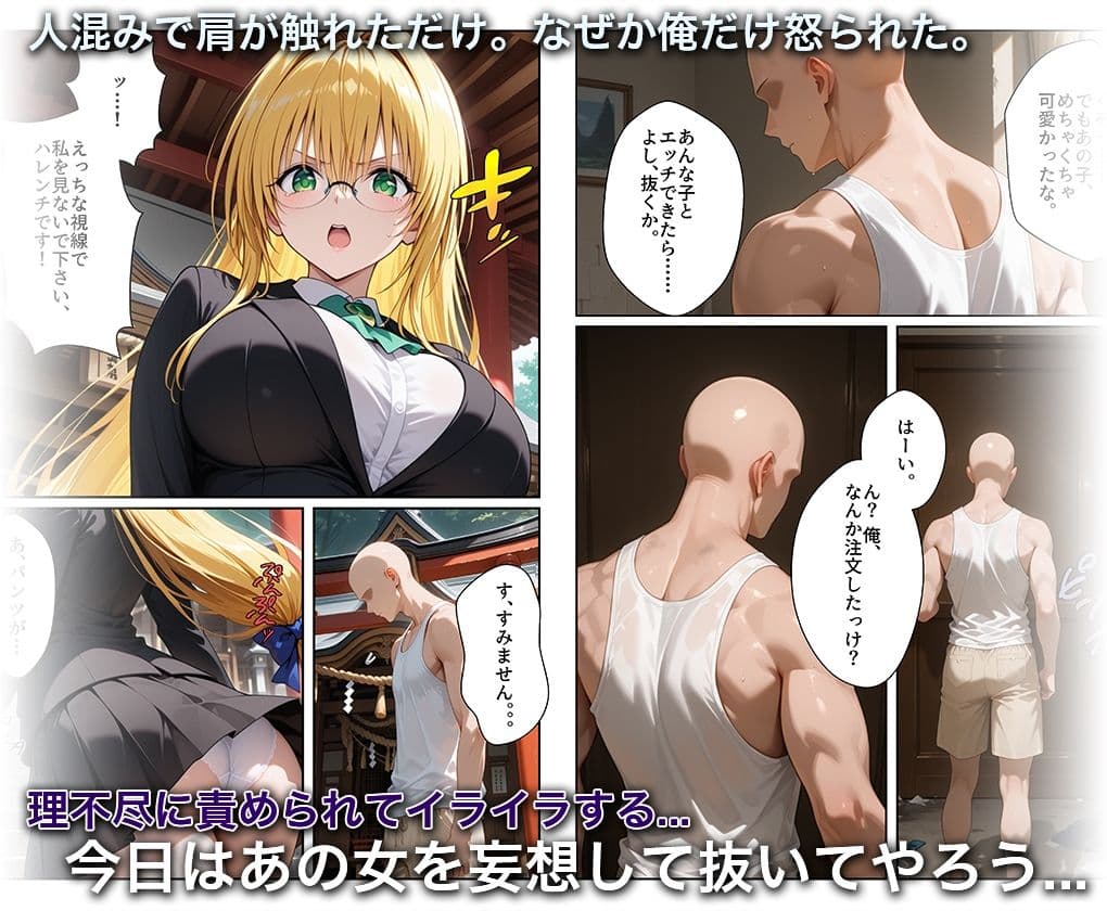 淫欲の神様のご利益で、即堕ち即ハメが止まらない テ○アーユ サンプル 2