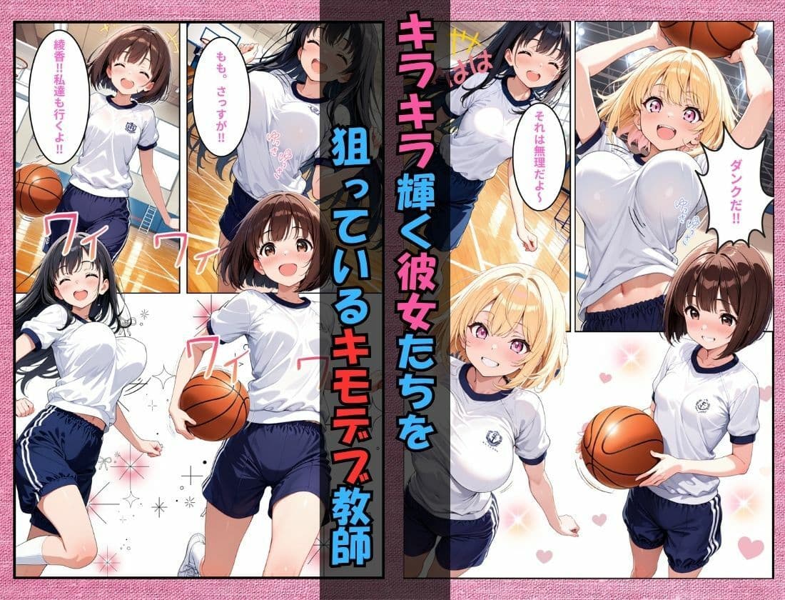巨乳美少女の身体を乗っ取り、更衣室で親友と快楽堕ち サンプル 2