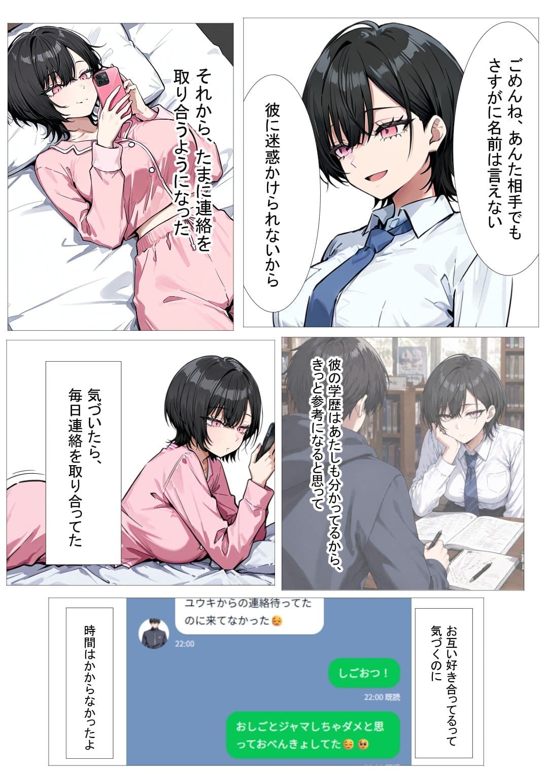 孕トモ-ヤリチン大学生に孕まされた親友- サンプル 1