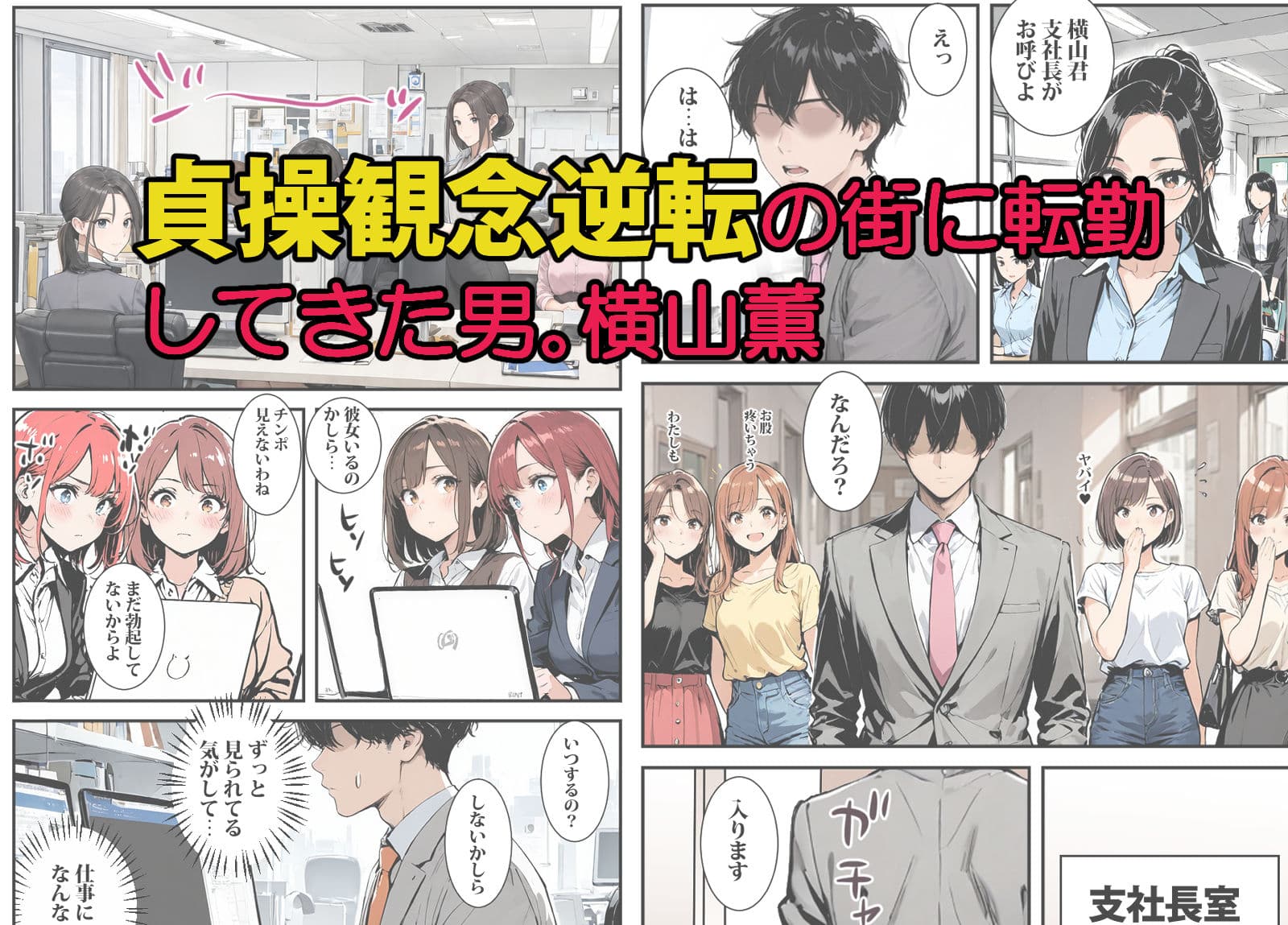 転勤した街は貞操観念逆転の街だった2 サンプル 1
