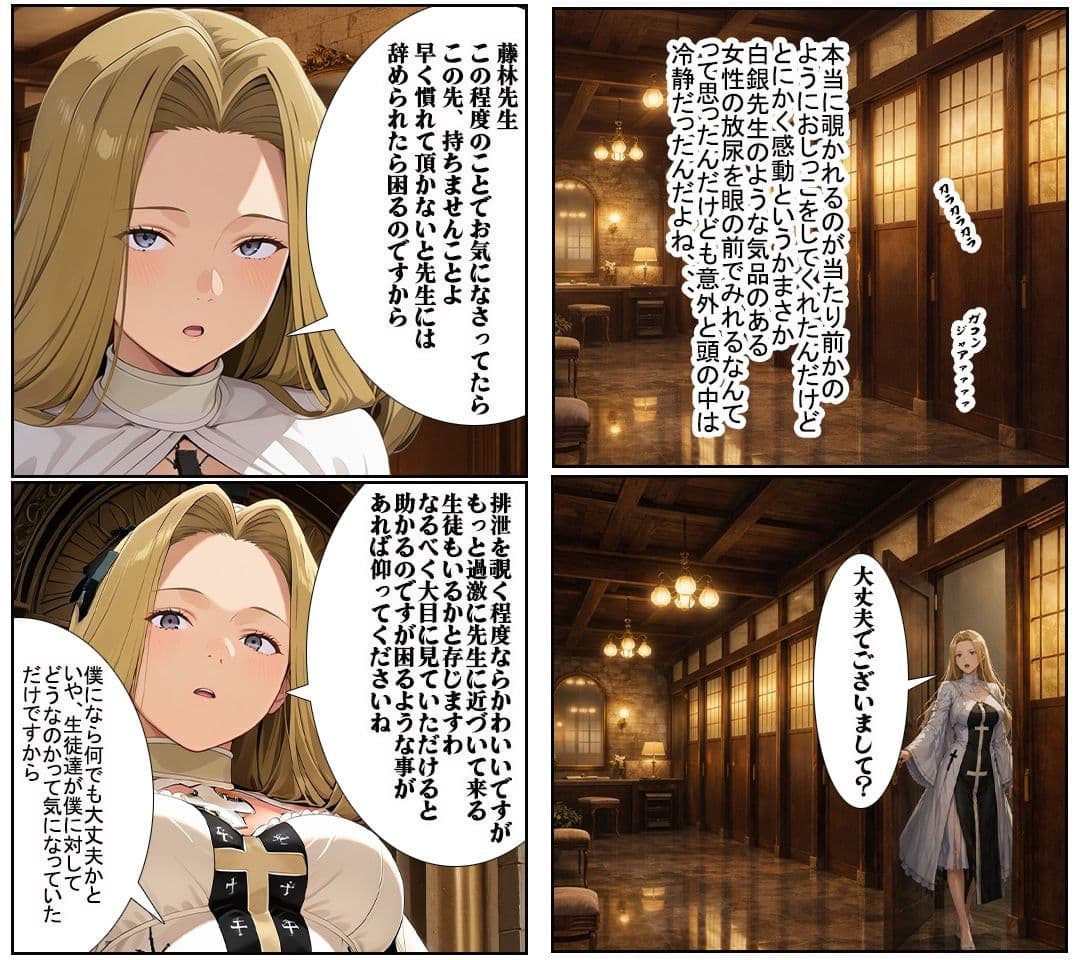 【汚パンツ女学園】  第3話美女だらけの学園の性感覚はぶっ飛んでいた サンプル 5