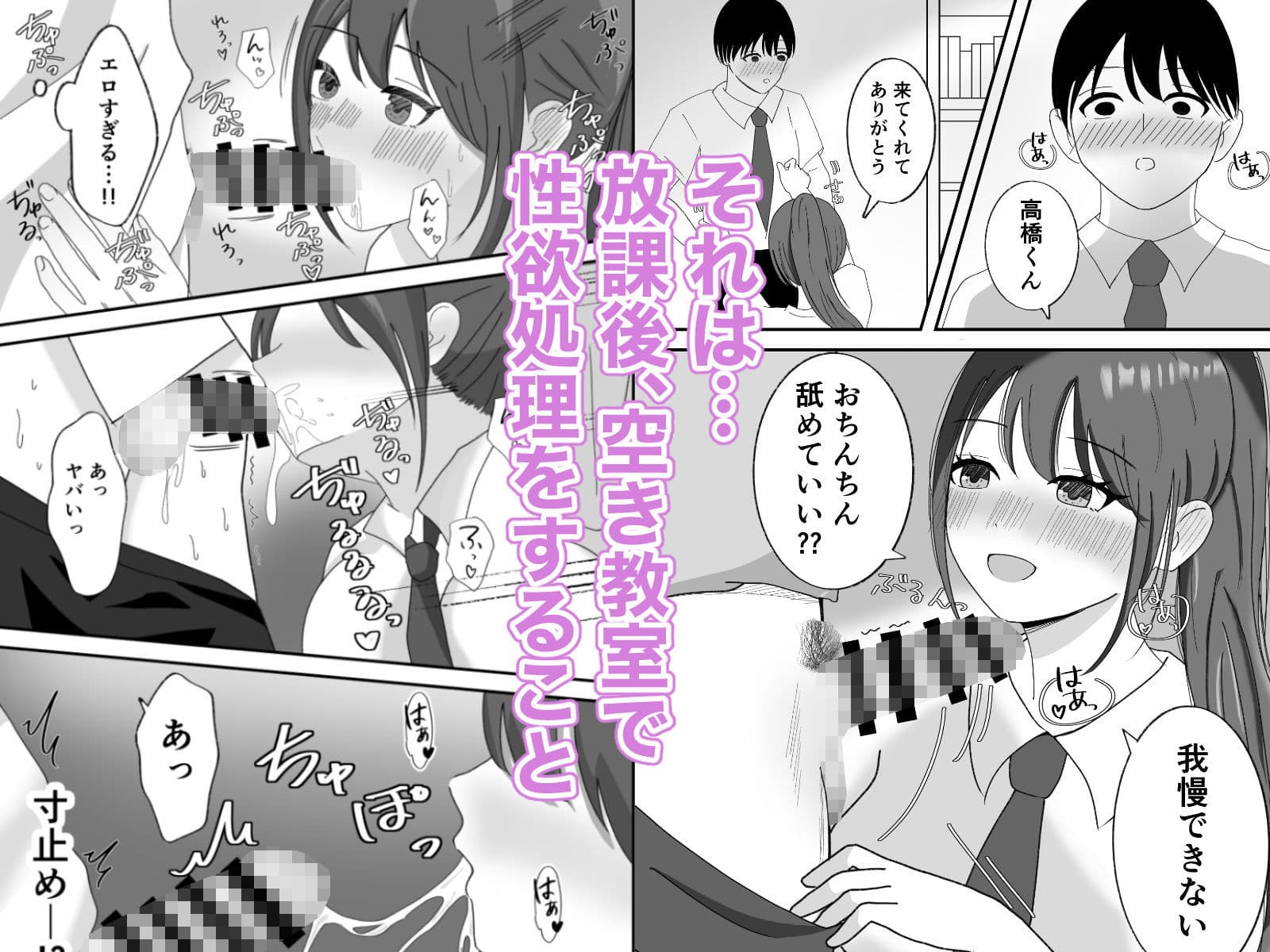 エチメイト 清楚な委員長と性欲処理の関係になった話 サンプル 2