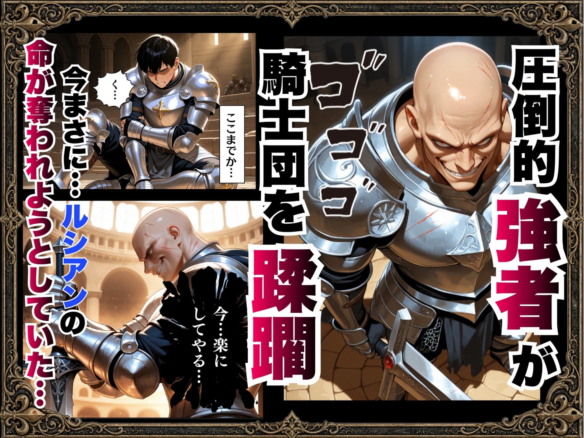 敗北騎士アリス〜メス堕ちNTR〜 サンプル 3