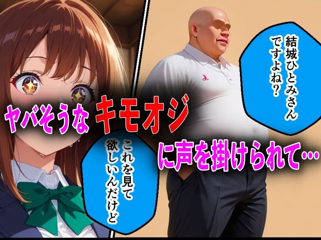 学校でも優等生のJKキモオジ店主に万引きがバレて巨根チンポで性教育された話 サンプル 5