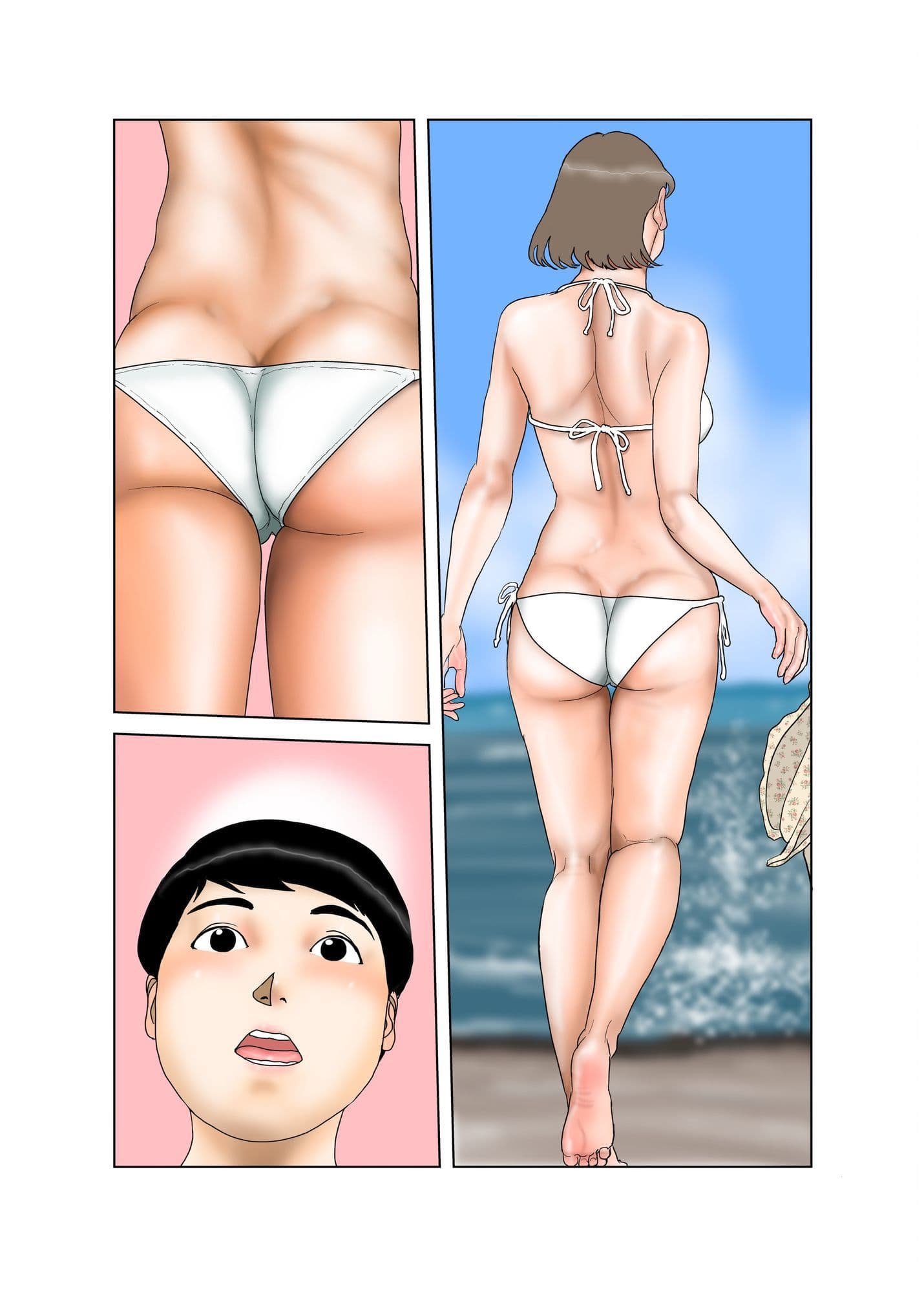 美沙叔母さんとの夏の思い出 サンプル 5