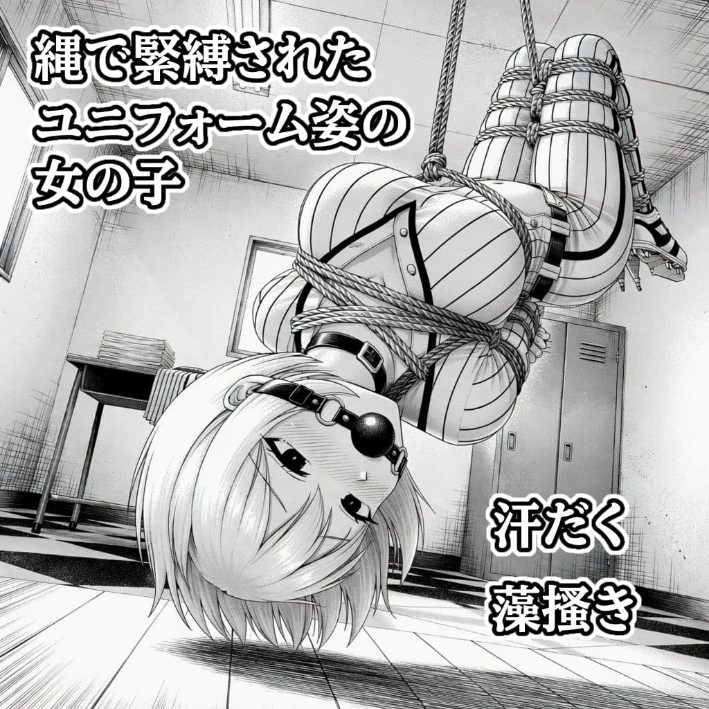 汗だくユニフォーム拘束 〜野球女子の縛り〜【猿轡】 サンプル 1