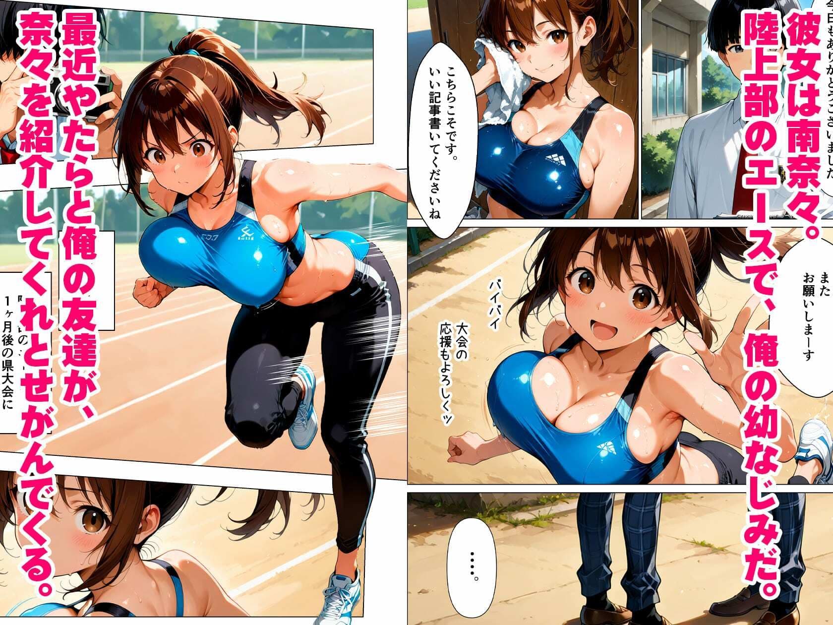 イチャラブセックスー陸上部幼なじみと恋人になったのに、「彼女」って言えなくて泣かせた話 サンプル 1