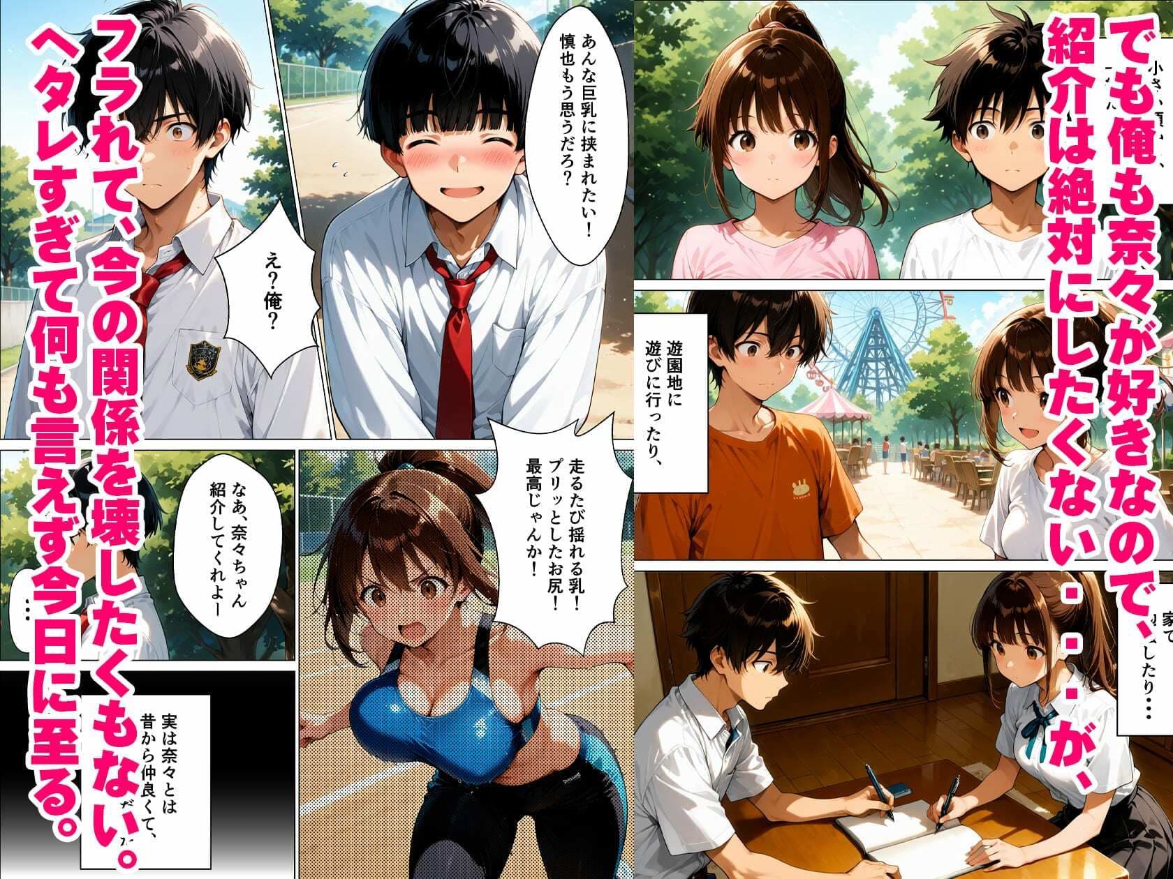 イチャラブセックスー陸上部幼なじみと恋人になったのに、「彼女」って言えなくて泣かせた話 サンプル 2