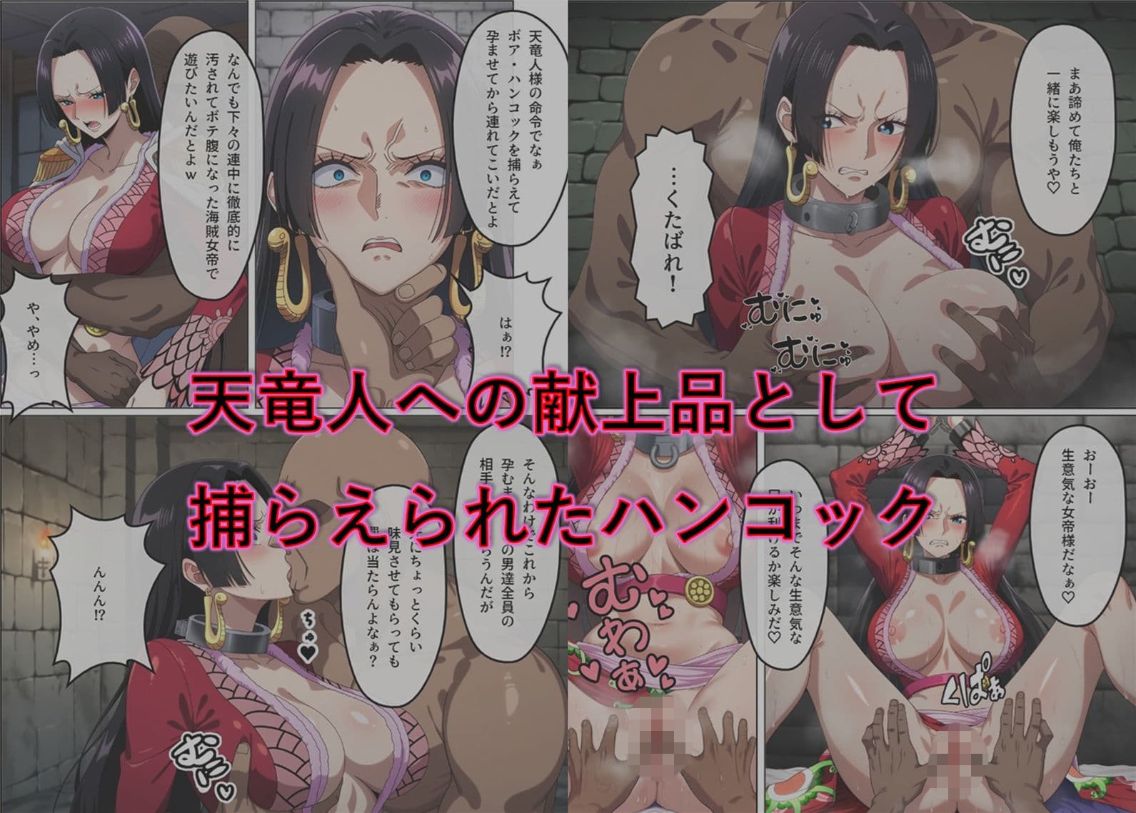 捕まった海賊女帝の末路 サンプル 1