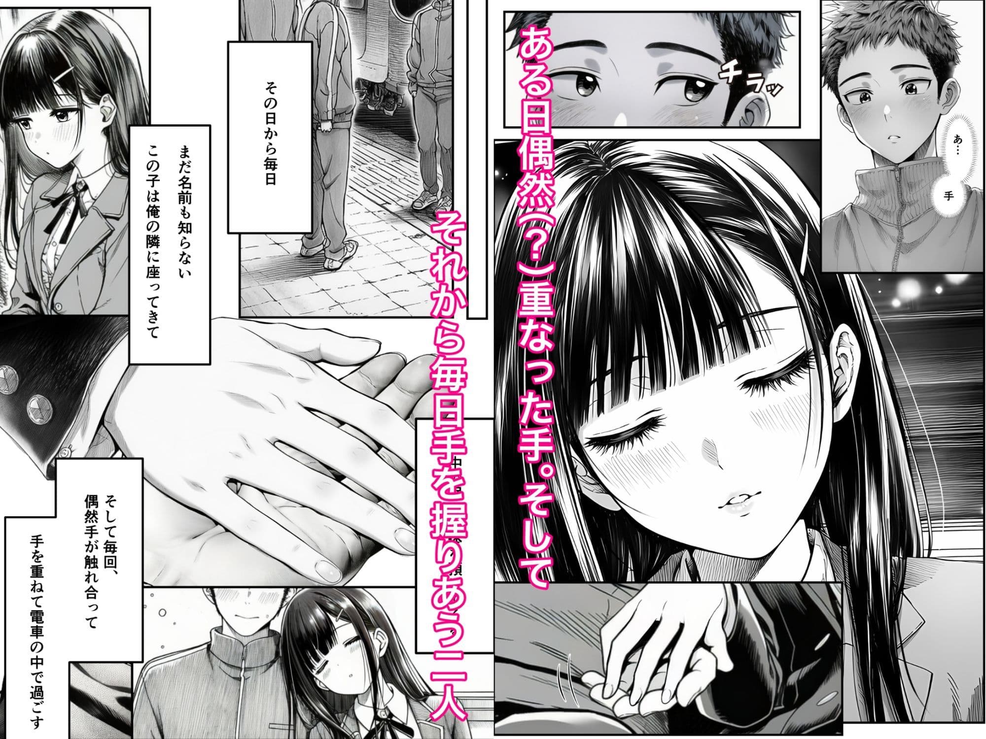 電車で何度も肩にもたれかかってくる女の子と、子作りセックスしてしまった サンプル 3