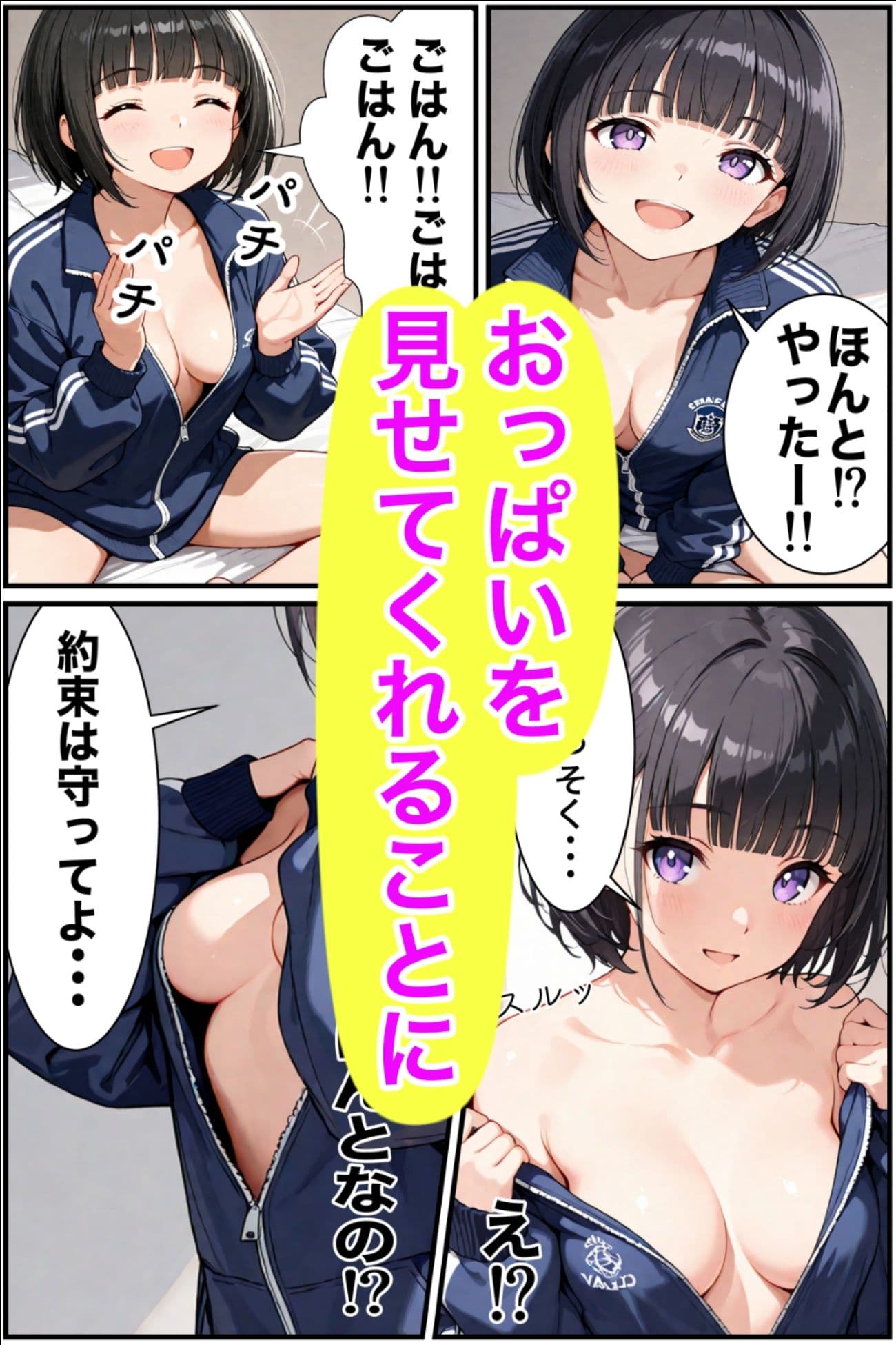 お金が無い隣人のお姉さんにご飯を作るためセックスすることに・・・ サンプル 4