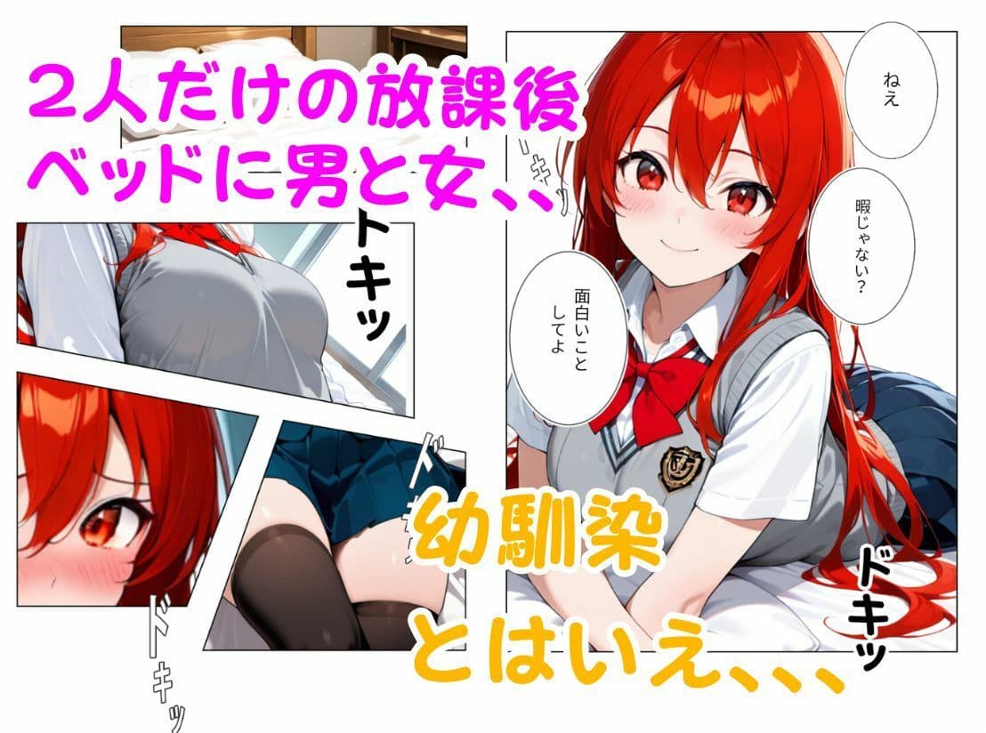 放課後ひみつのSEX 幼馴染 サンプル 1