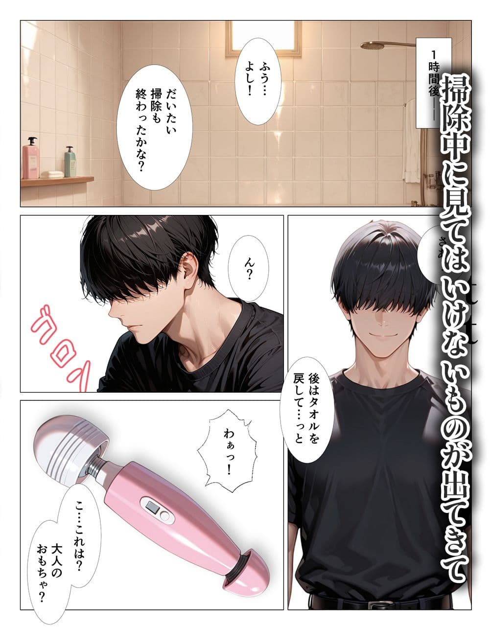 オナニーバレたクールな同居人と中出しSEXする話 サンプル 2
