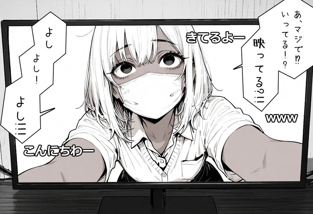 ギャル系配信者のツカサちゃん。 サンプル 3