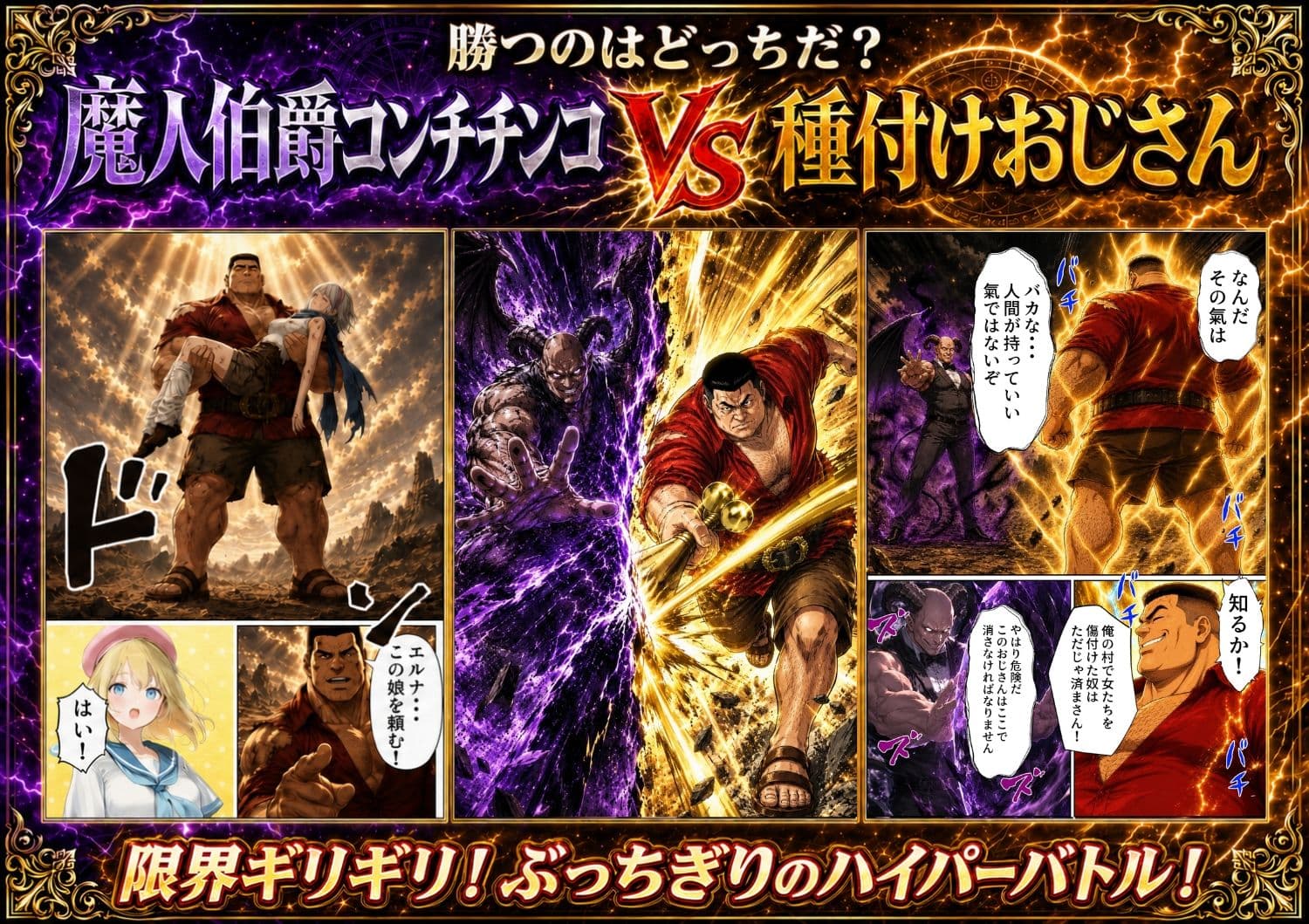 【銀髪の賞金稼ぎ編】追放された種付けおじさん、辺境でハーレム悪徳領主になる第2巻 サンプル 6