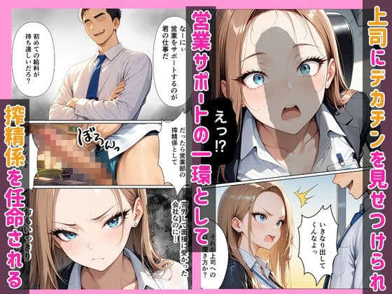 新卒問題ギャル 3人の上司のデカチンでお仕置きセックス 搾精されまくった話 サンプル 5