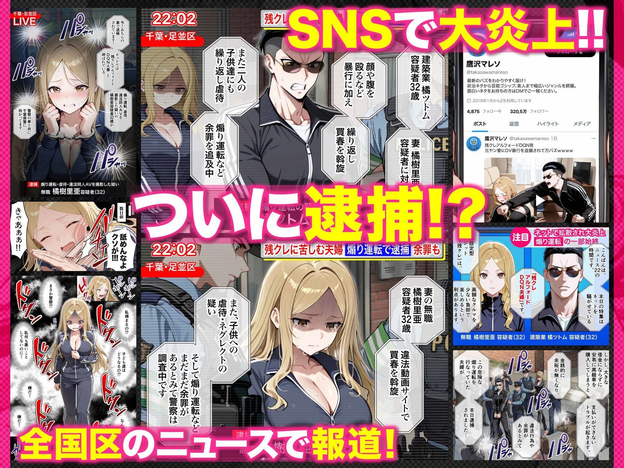 残クレアルフォード元ヤン人妻（32歳3人子持ちママ）NTR PART3（SNSバズチャレンジ編） サンプル 6
