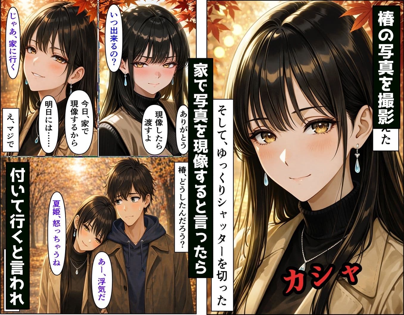 無防備すぎる同級生に、理性が追いつかなかった話 第11話「親友とヤってしまった直後に彼女が来た話」 サンプル 5