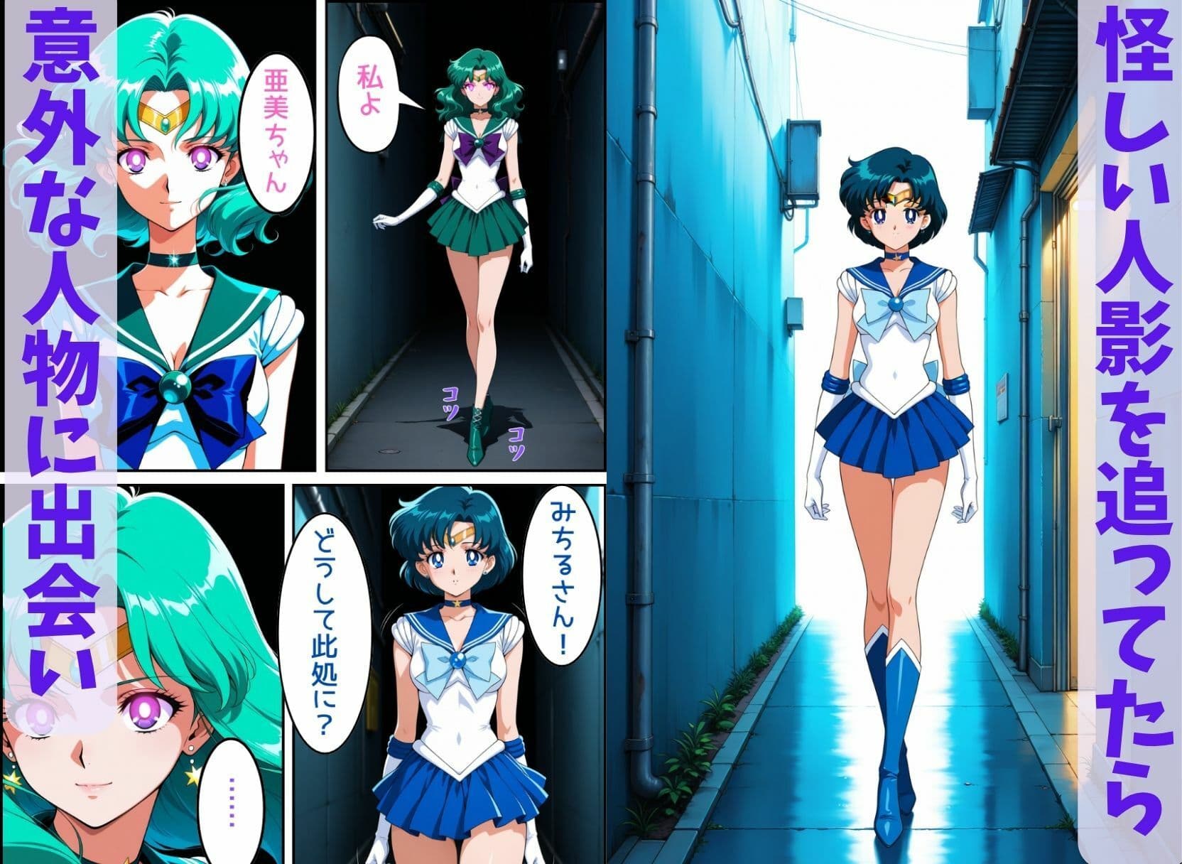 美少女催●セーラードール 〜セーラーヒロインは洗脳されて催●人形になる〜 サンプル 1
