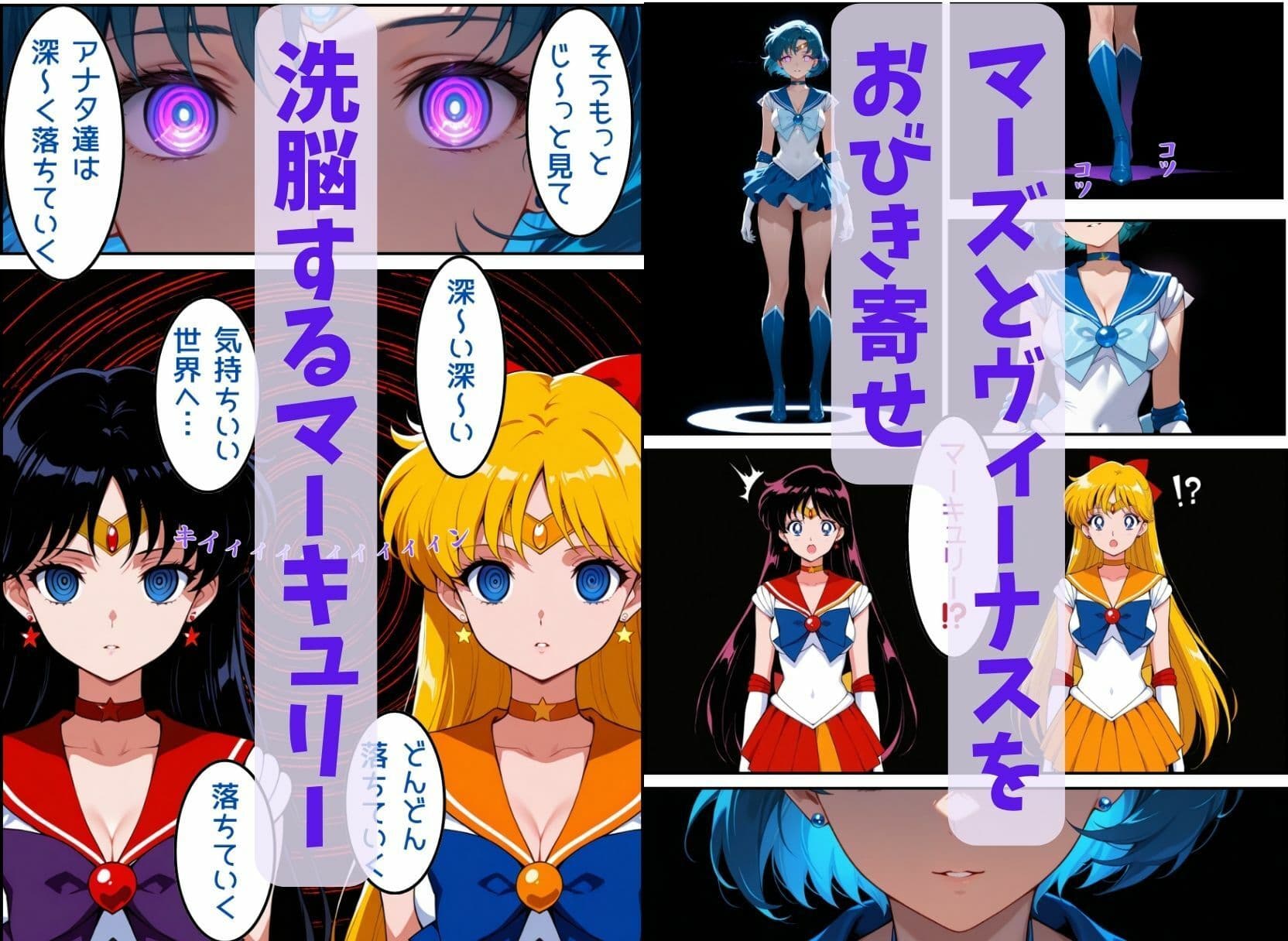 美少女催●セーラードール 〜セーラーヒロインは洗脳されて催●人形になる〜 サンプル 4