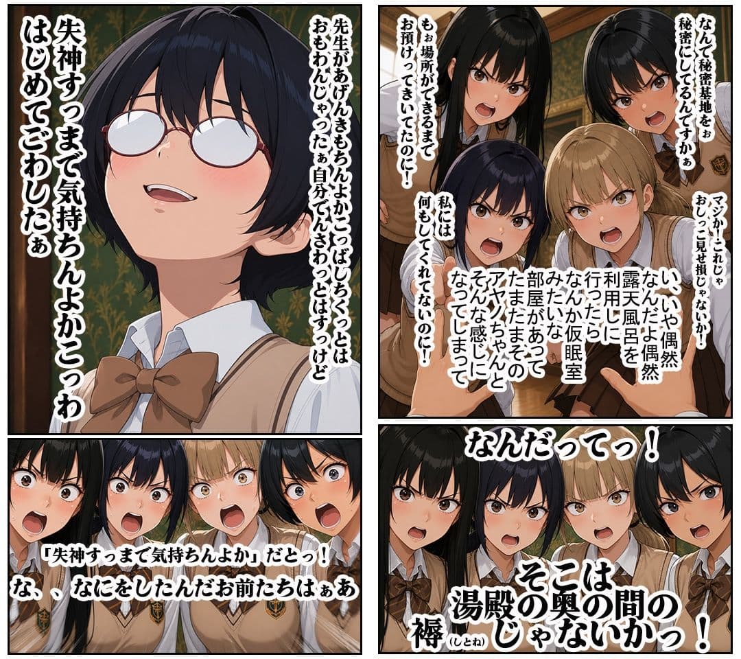 【汚パンツ女学園】第4話高ぶりが抑えきれない美少女と暴走気味にエッチした話 サンプル 10