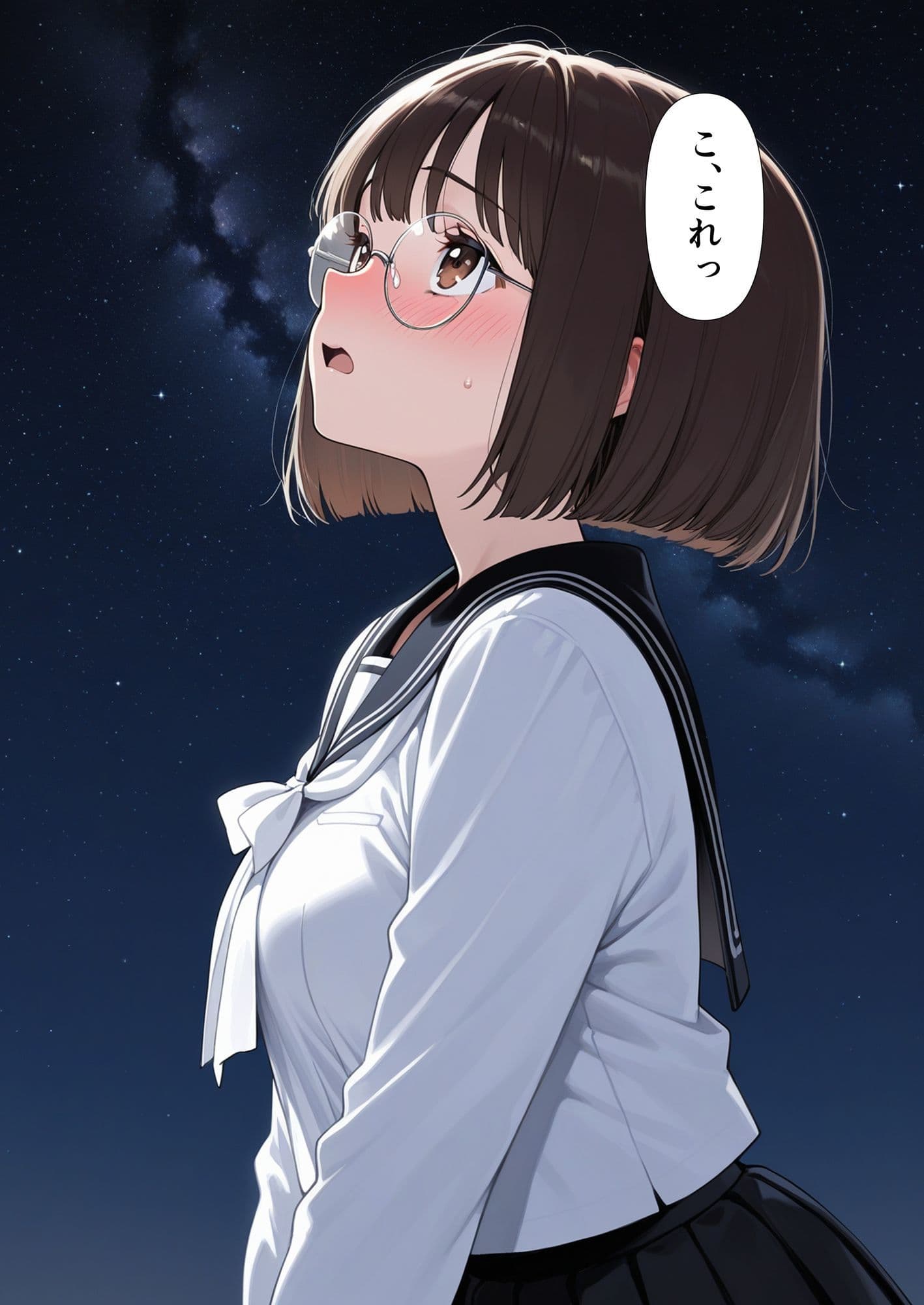 地味眼鏡の幼馴染と夏祭りデートしたら交尾することになった サンプル 4