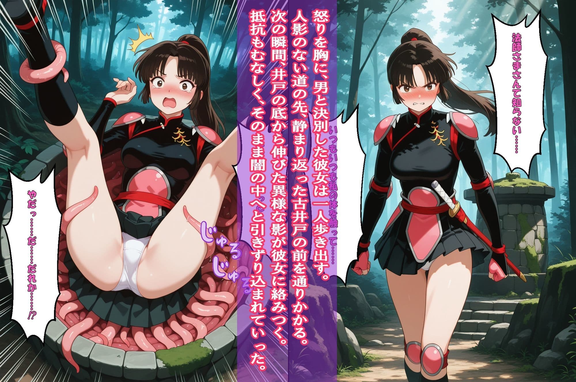 『井戸の中で拘束、崩されていく理性』（日〇かごめ）＆『堕ちた先で絶対服従』（さんご）2冊セット、動画14本 サンプル 7