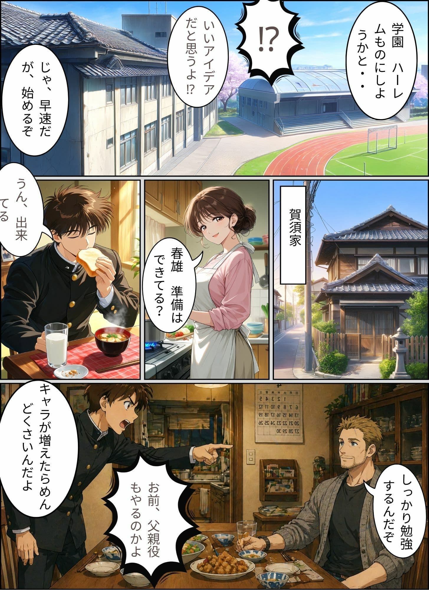 ときめきハーレム学園へようこそ サンプル 2