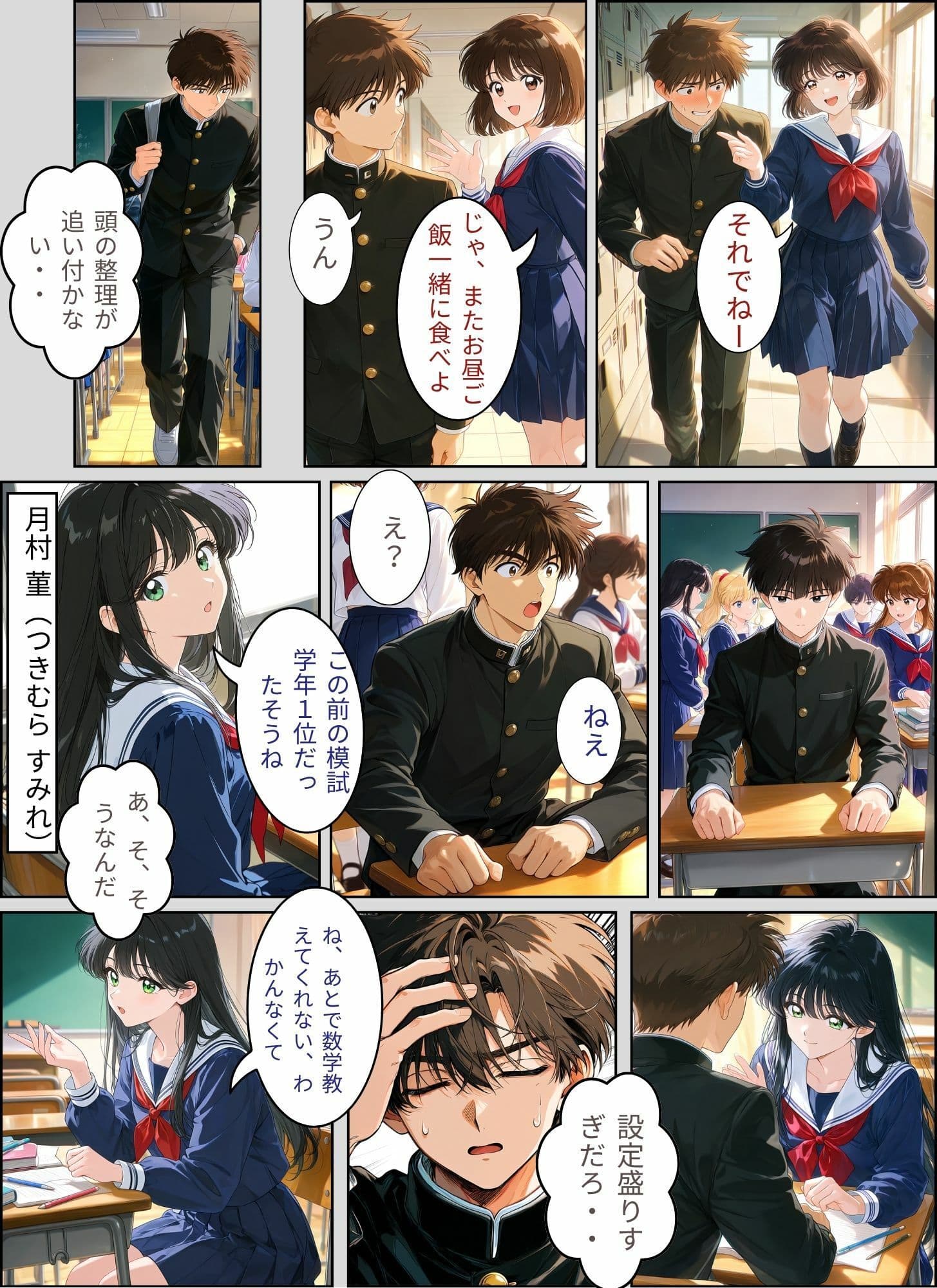 ときめきハーレム学園へようこそ サンプル 4