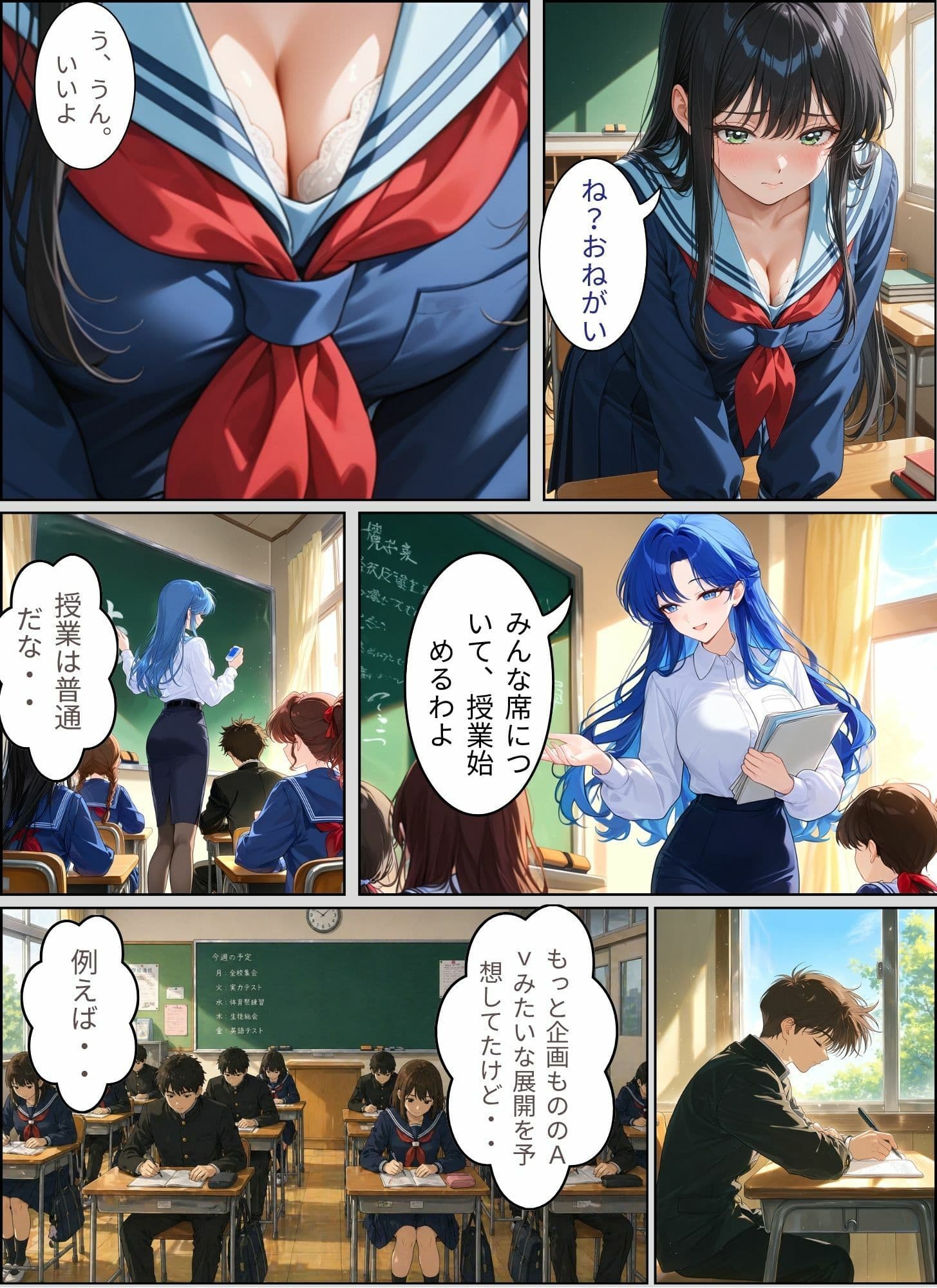 ときめきハーレム学園へようこそ サンプル 5