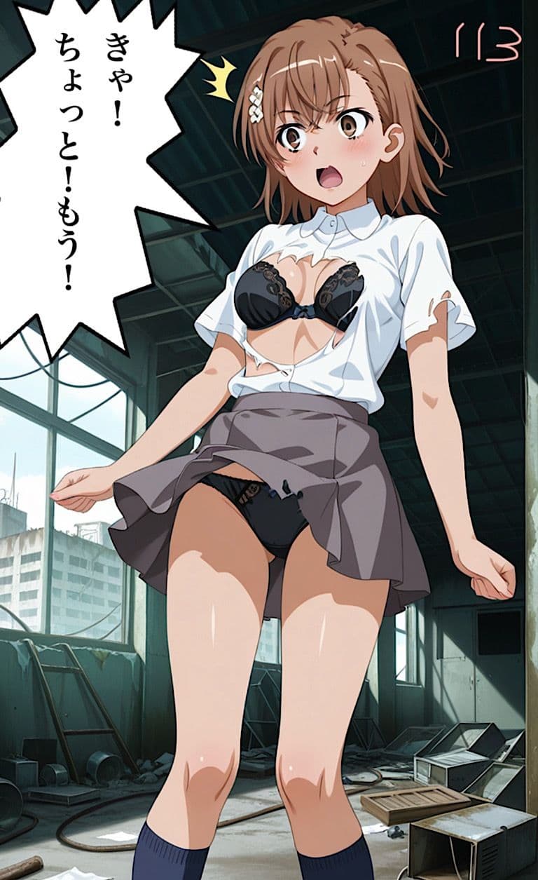500ページ【とある御◯の中出し砲】屈辱！弱み握られ格下ザコジジイ達100人以上とSEX！ヴァージンブレイク  コミック2巻 サンプル 3