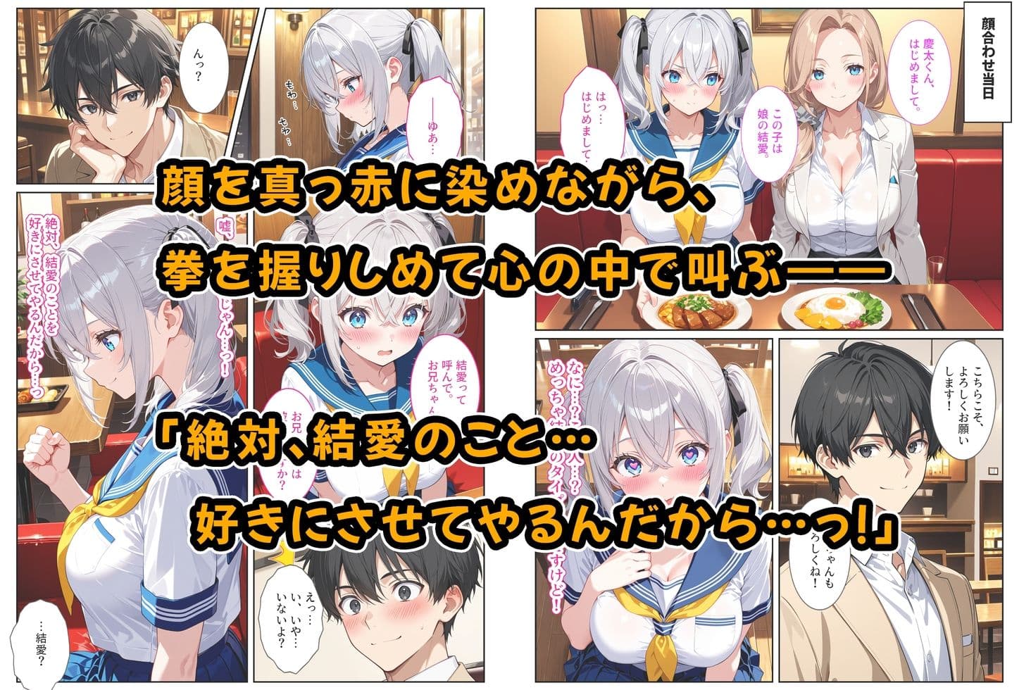 義妹ができたら幼馴染が嫉妬爆発！〜義妹と幼馴染のW爆乳ハーレム中出しセックス〜 サンプル 3