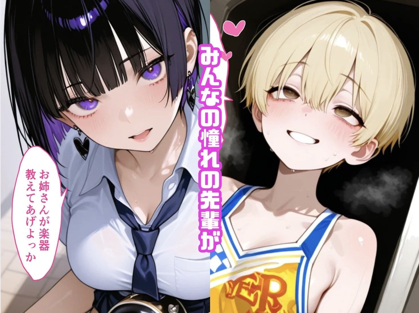 【即堕ち】部活女子たちが堕ちるまで-トントロ サンプル 2