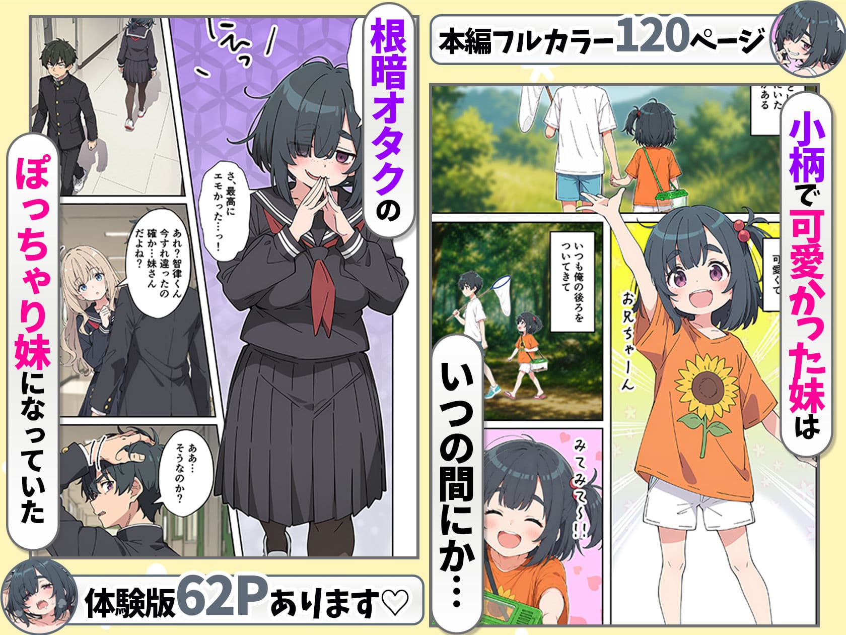むちシコボディの妹に勃起がバレたことをきっかけにむちむち密着イチャラブセックスする話 サンプル 2