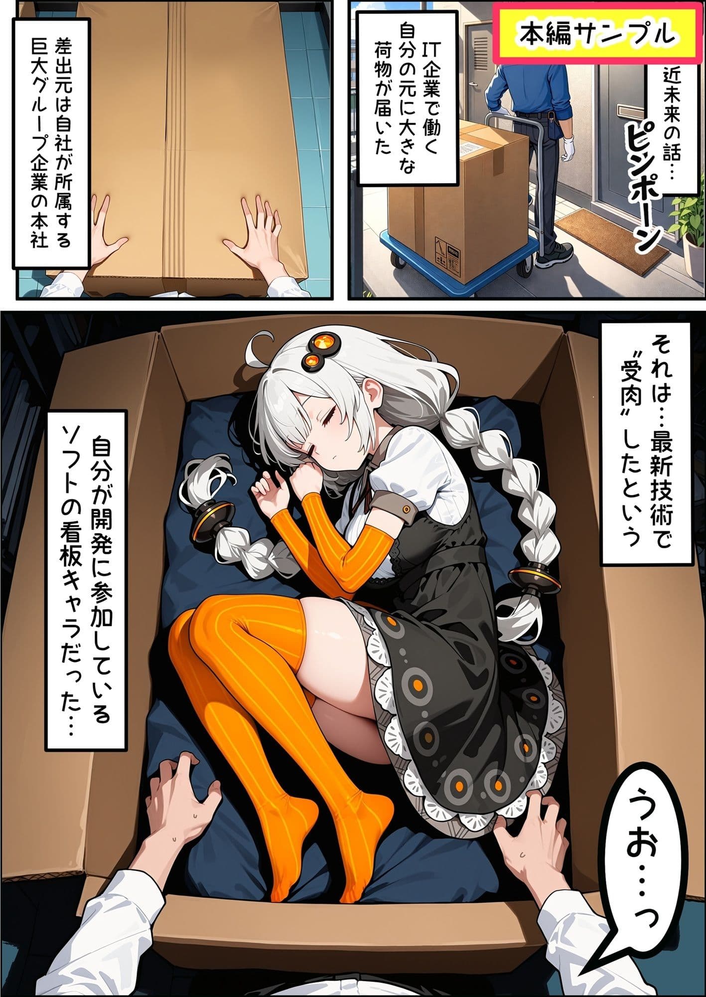 爆乳アンドロイドあかりちゃん サンプル 3