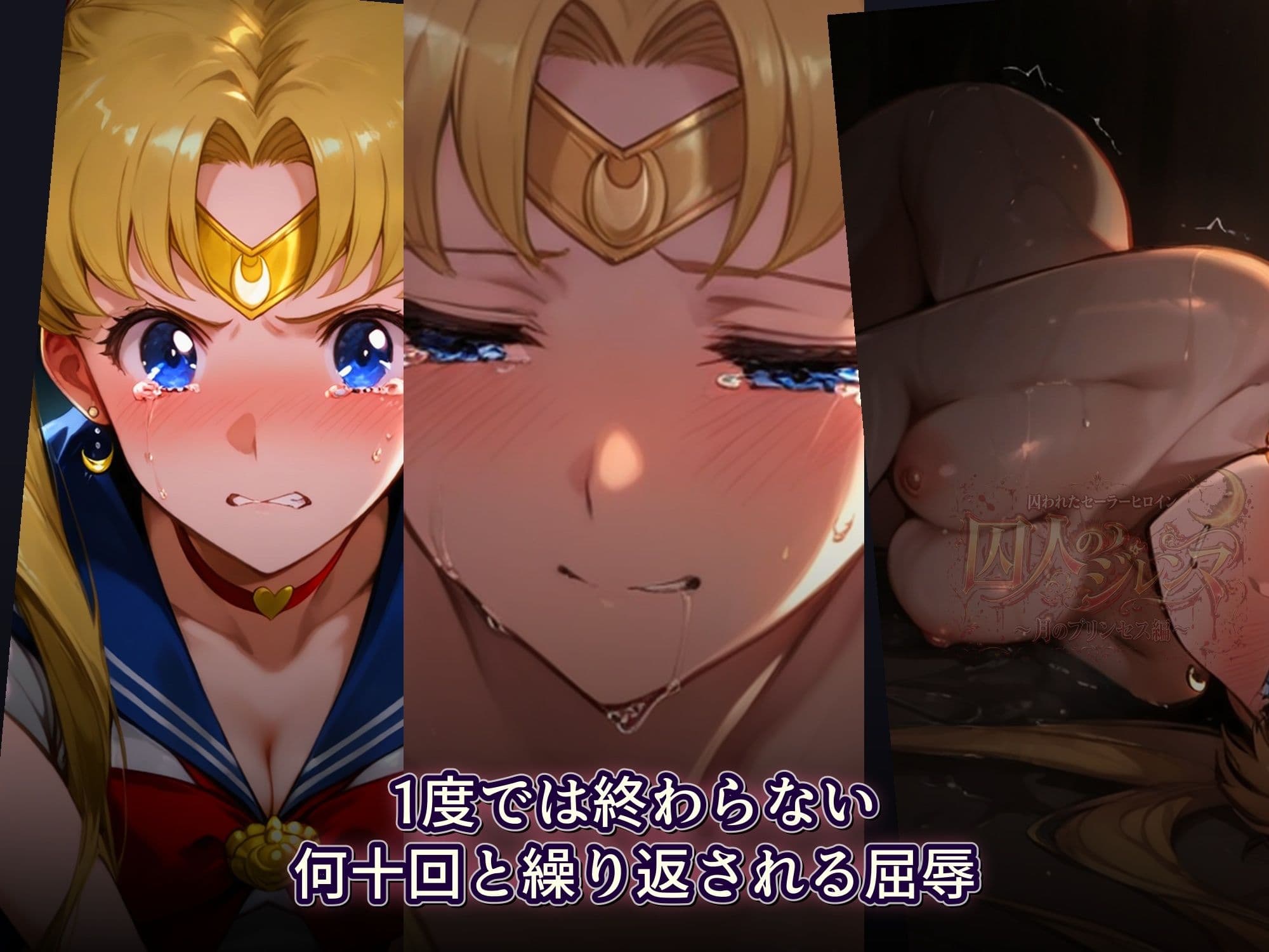 囚われたセーラーヒロイン 囚人のジレンマ【月のプリンセス編】 サンプル 1