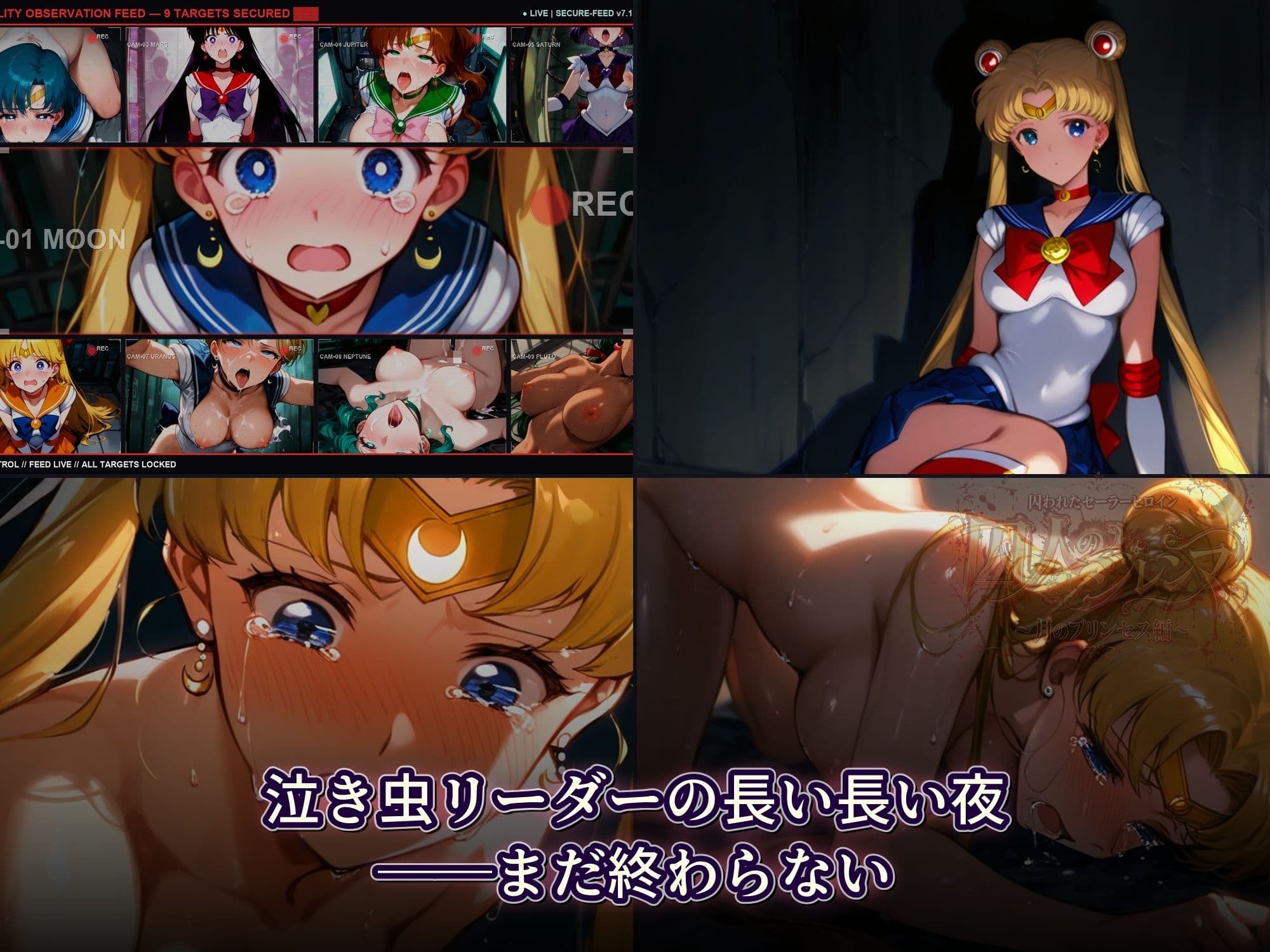 囚われたセーラーヒロイン 囚人のジレンマ【月のプリンセス編】 サンプル 2