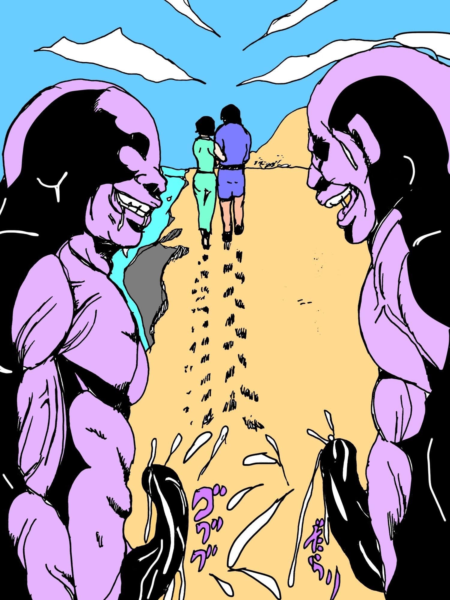 人妻洞窟の中で サンプル 2