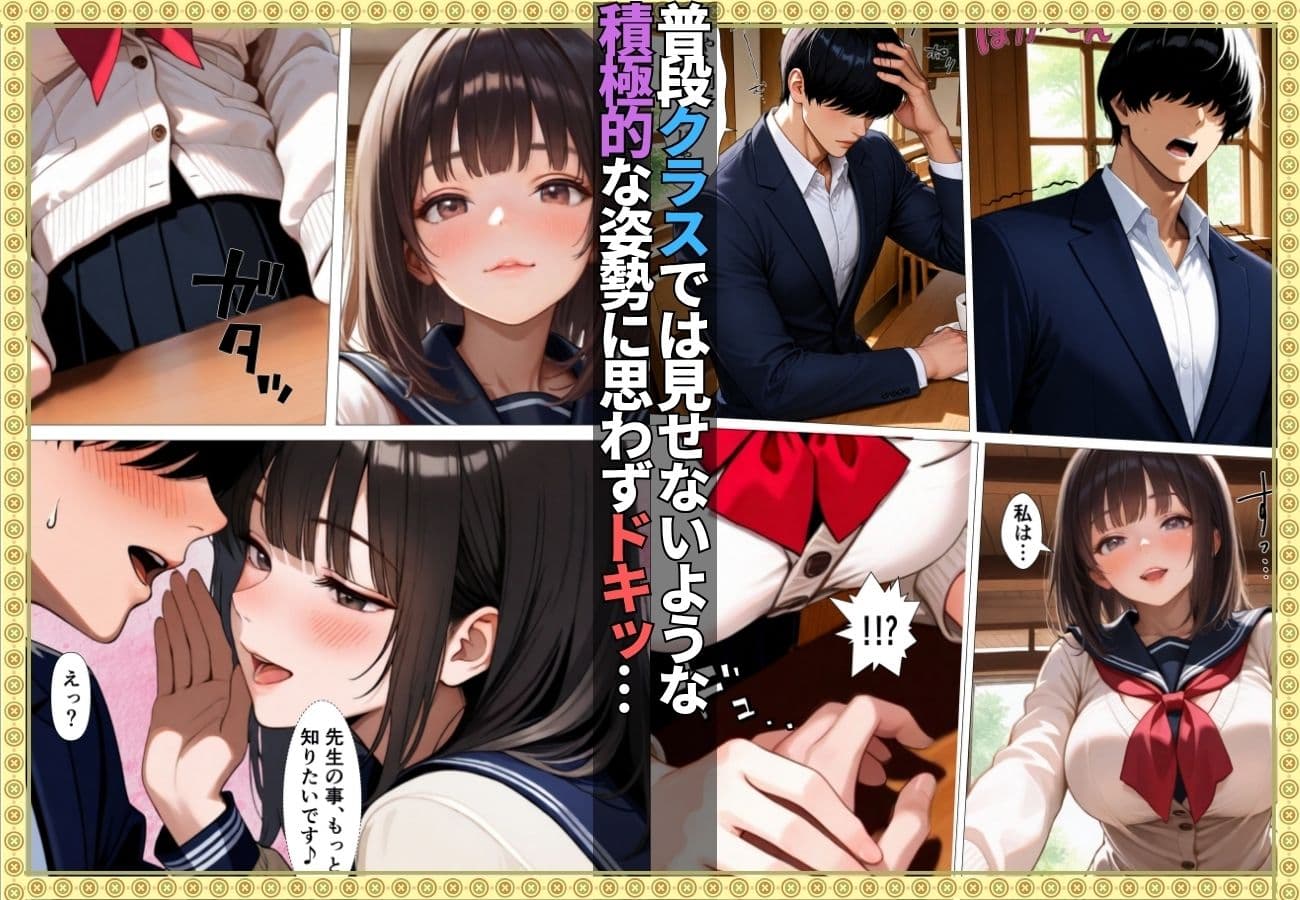 地味な教え子ちゃんにチ〇ポを狩られ教師の私が堕とされた話【漫画】【女子校生】【あまあま】【種付けプレス】【156ページ】 サンプル 4