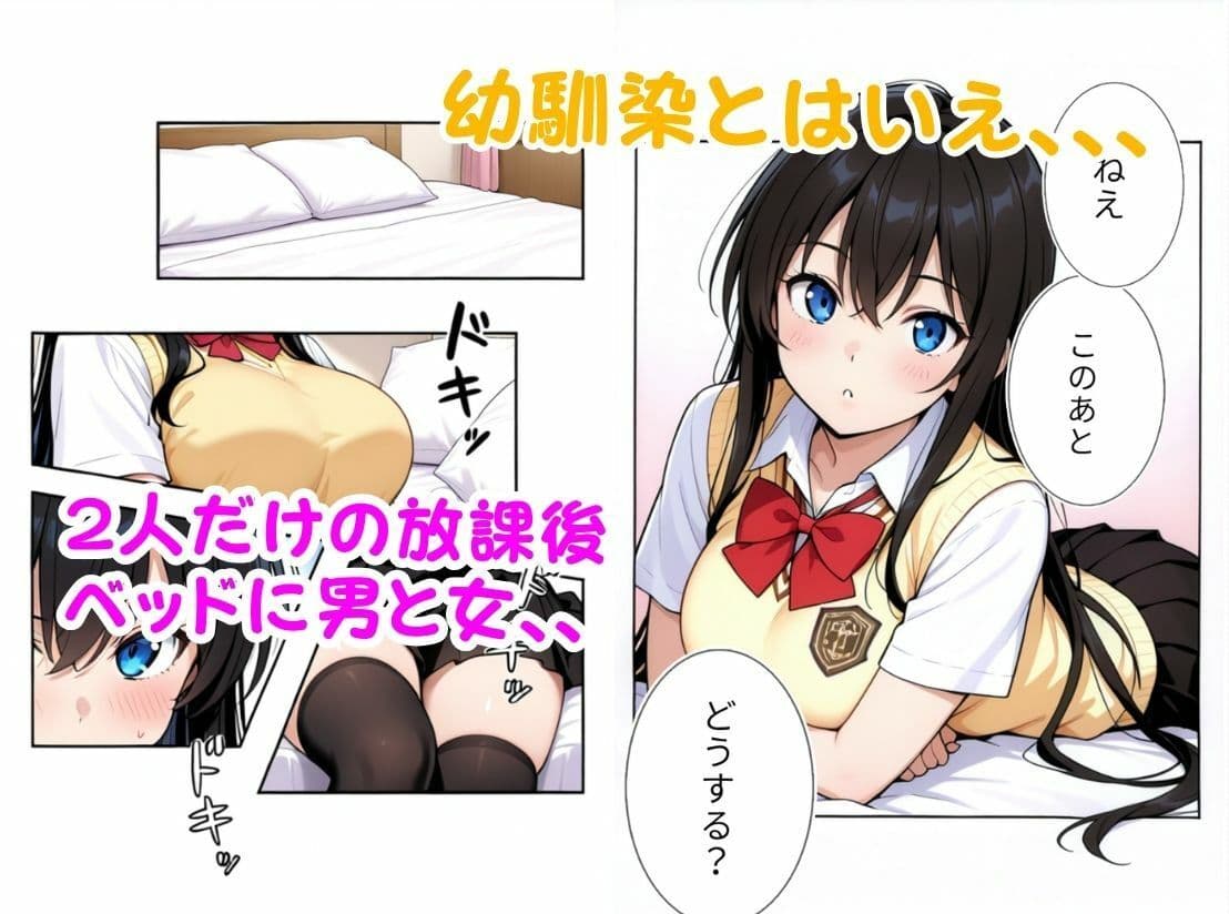 幼馴染と放課後ひみつのSEX 藤原凛 サンプル 1
