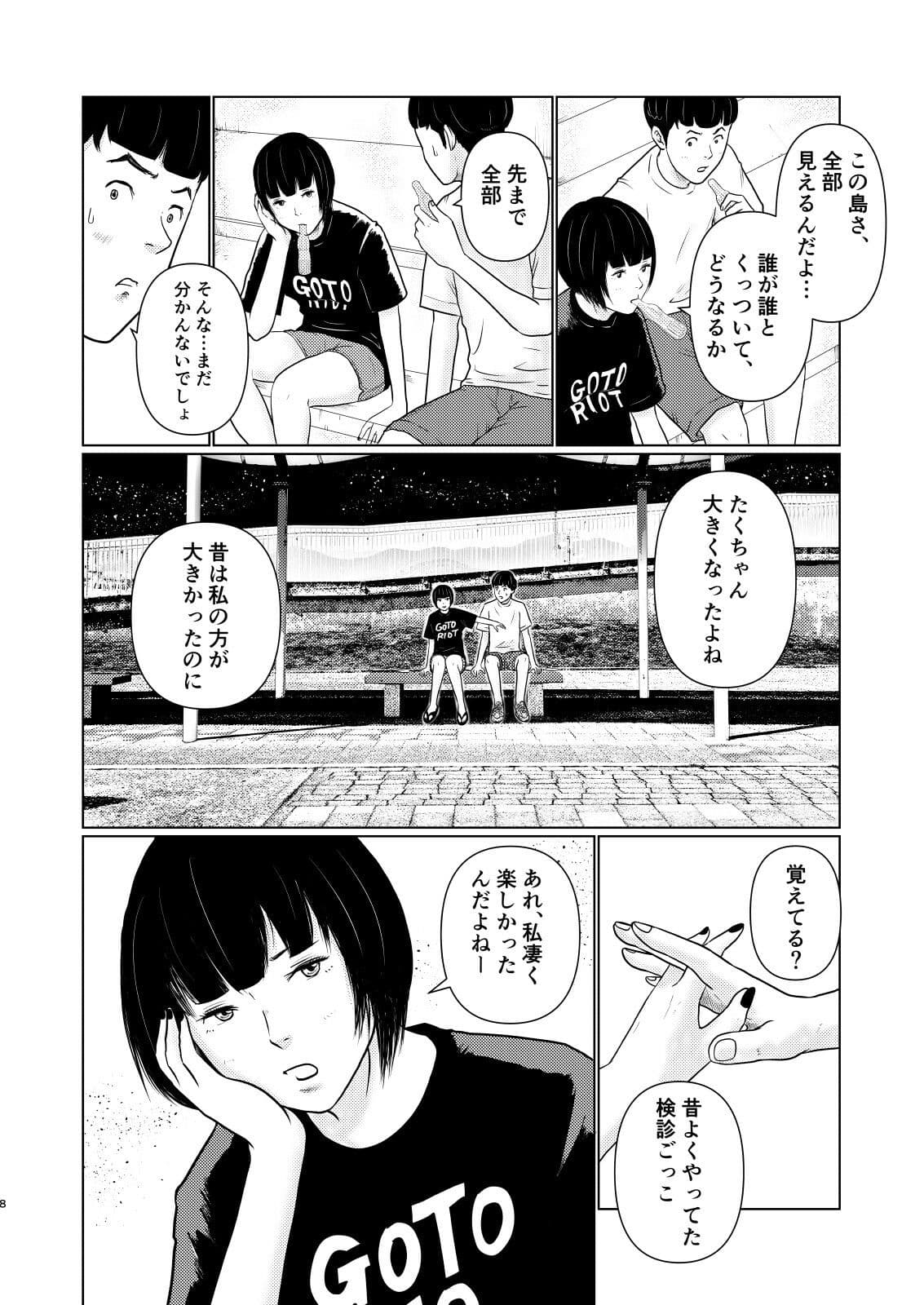 熱帯夜の避難所 〜港のベンチで再会した幼馴染は、僕を「おもちゃ」にする〜 サンプル 3