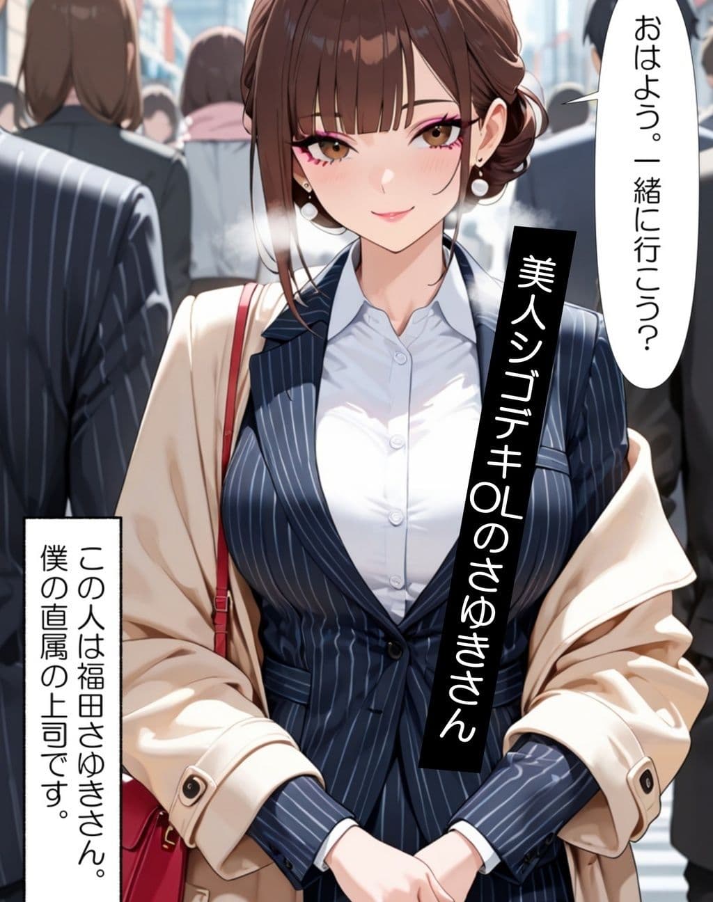 美人シゴデキOLが仕事できない若手を指導した結果…わたしのカラダを覚えさせちゃった話 サンプル 1