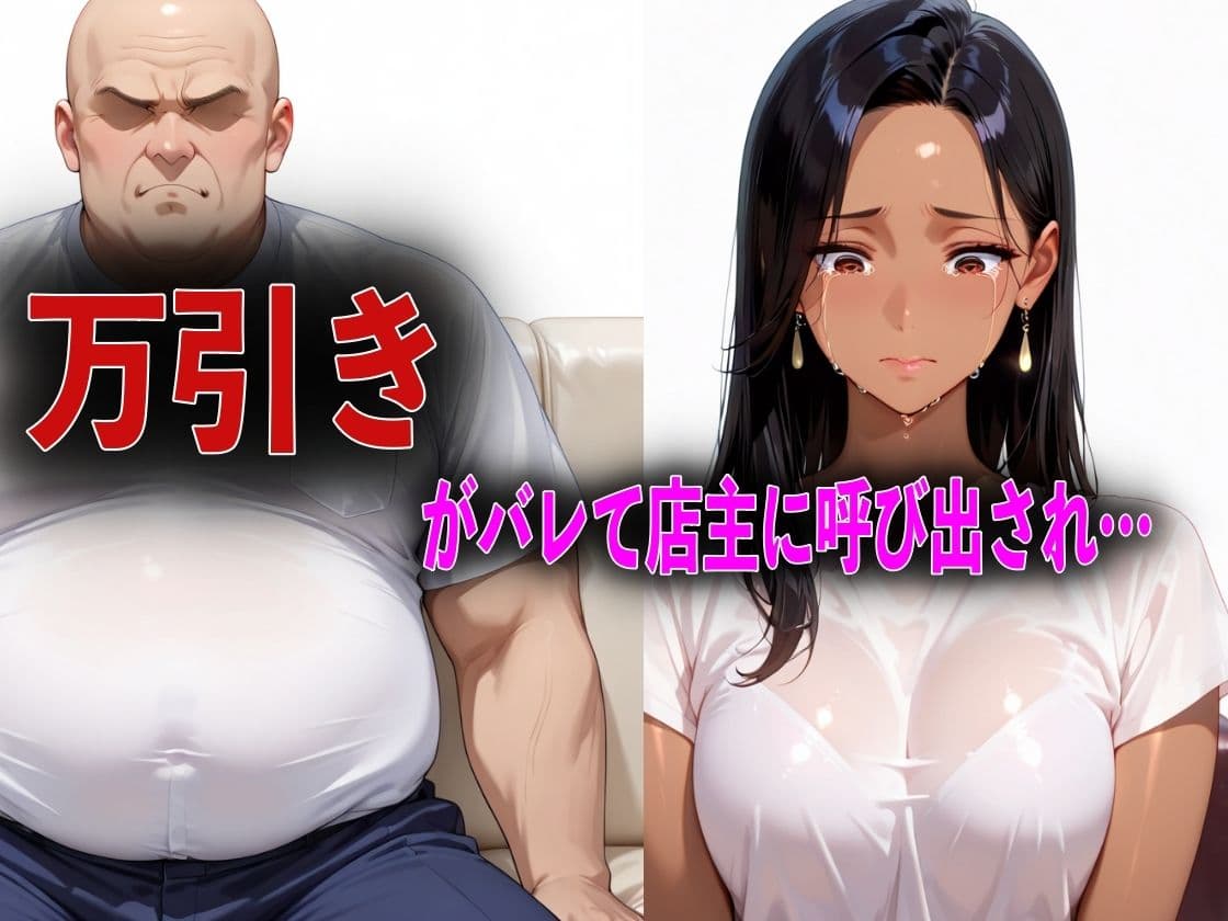 万引きをネタに勝ち組人妻を脅して淫乱性奴●にする サンプル 5