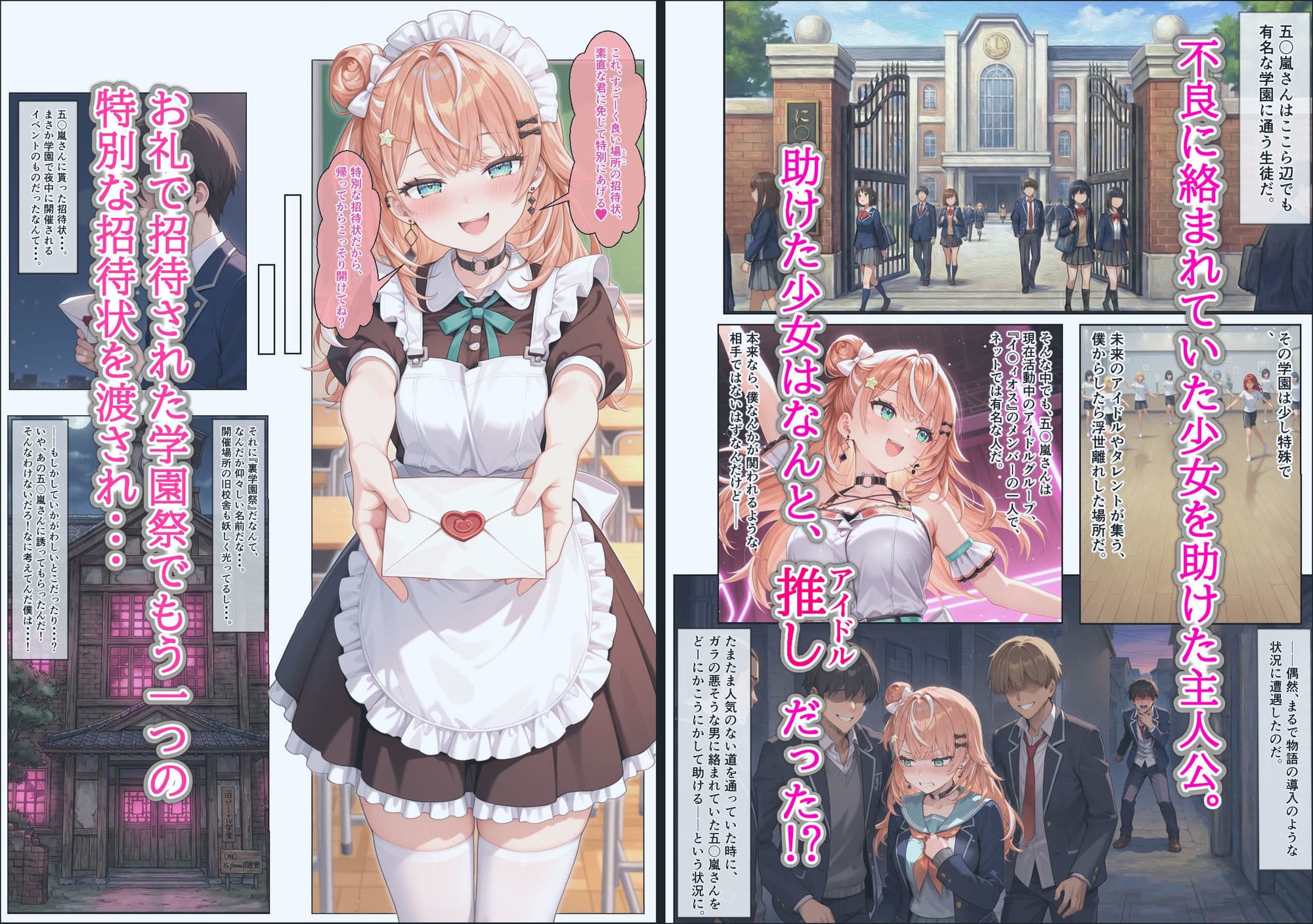 に〇さんじ学園祭 裏バニー喫茶へようこそ！ 前編 サンプル 1