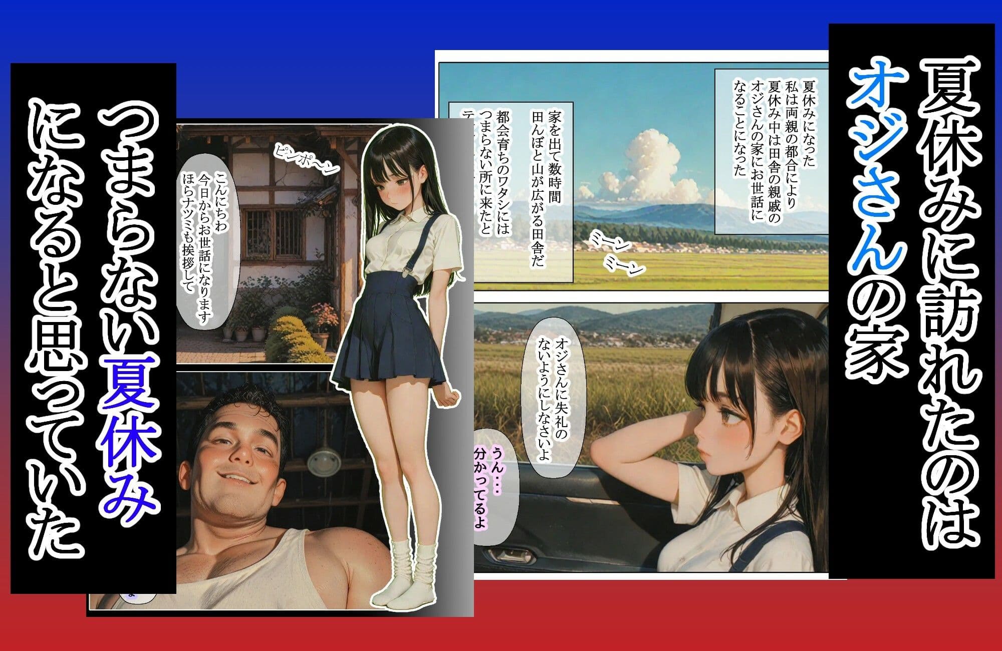 女の悦びを教え込まれた夏休み サンプル 1