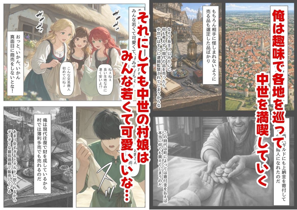 中世ヨーロッパの農村に泊まったら、エロすぎた史実の話 サンプル 2