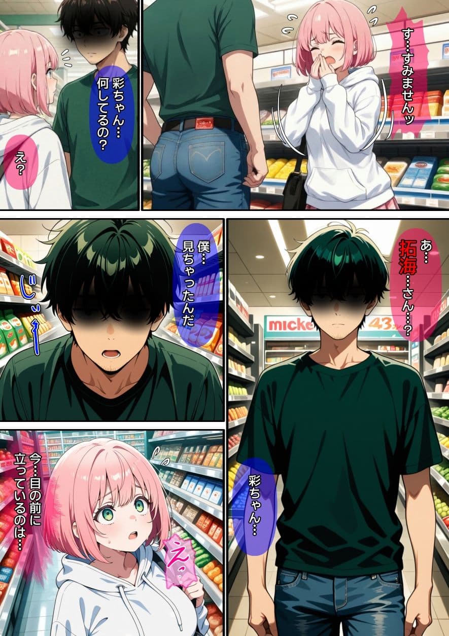 【漫画】万引きギャルを壊した話 サンプル 6