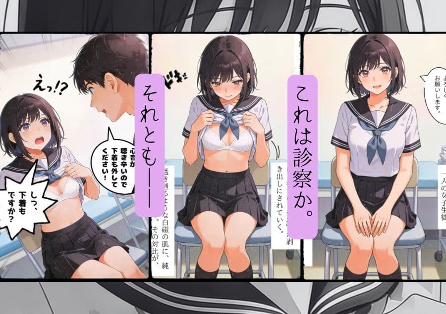 背徳の触診録 vol.1 〜若き研修医と剥がされる聖域編〜 サンプル 3