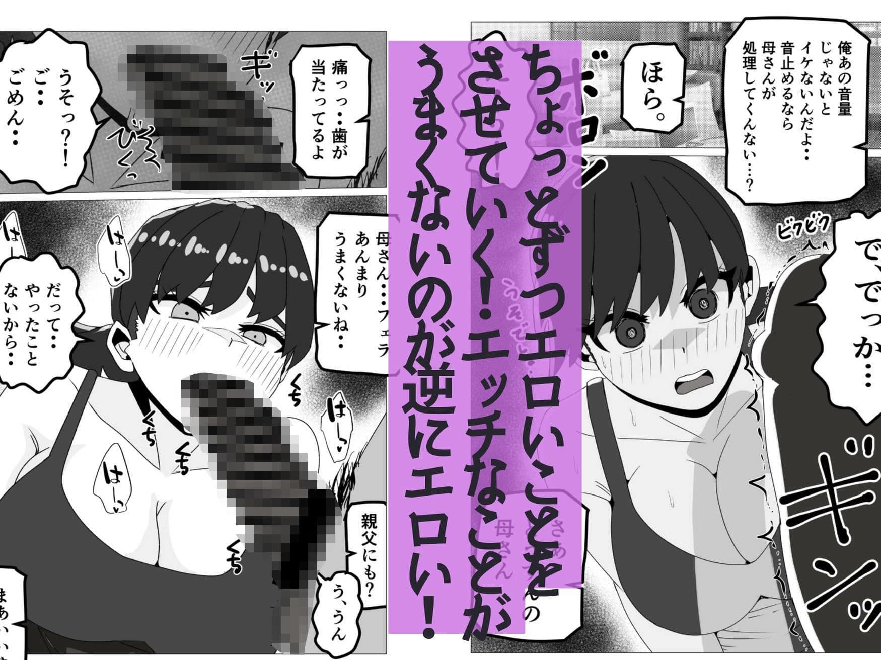 新しい母さんは俺専用のメス〜再婚相手がデカチン中毒ドスケベになったことは父さんには内緒〜 サンプル 3