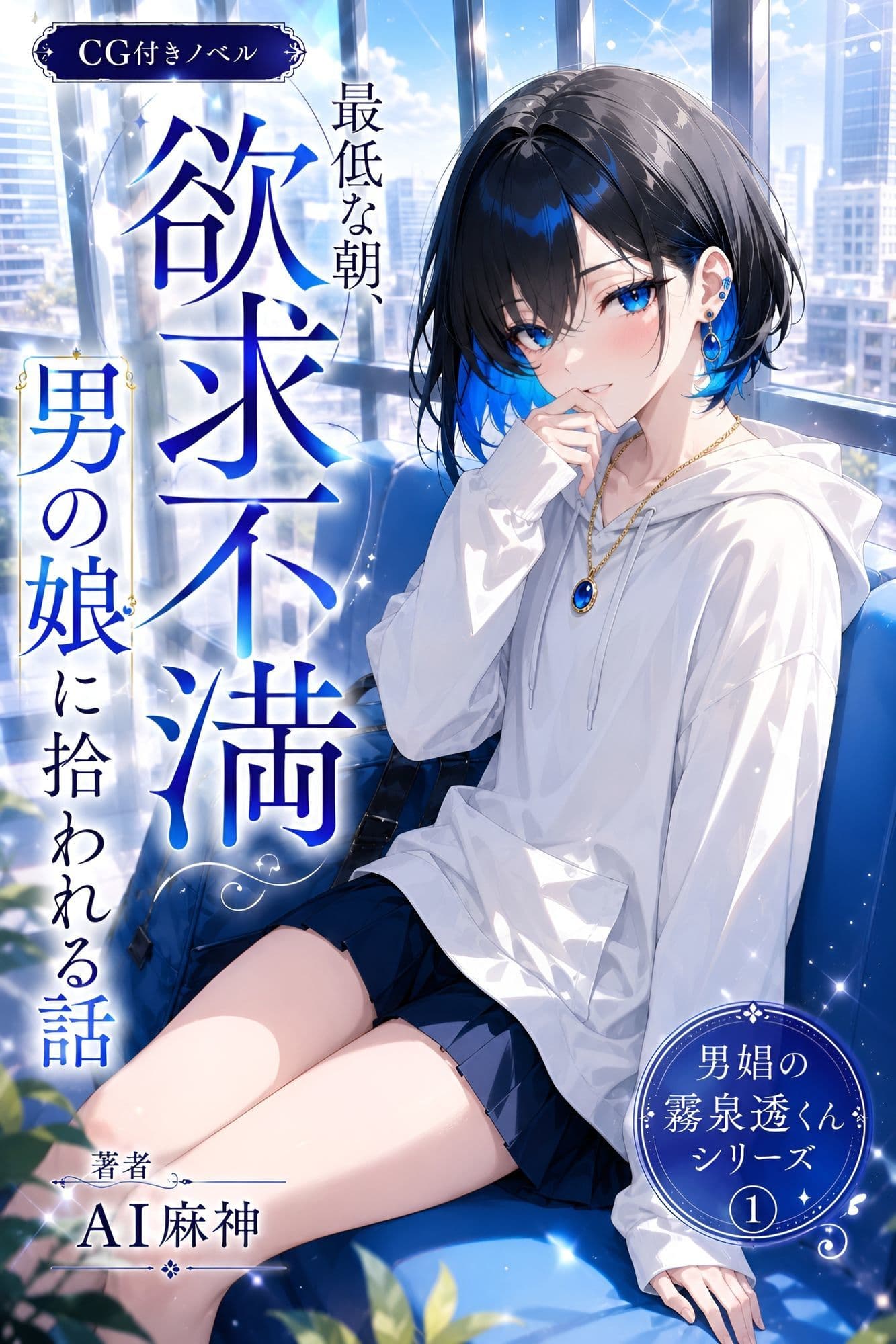 最低な朝、欲求不満男の娘に拾われる話【霧泉透くんシリーズ】 サンプル 1